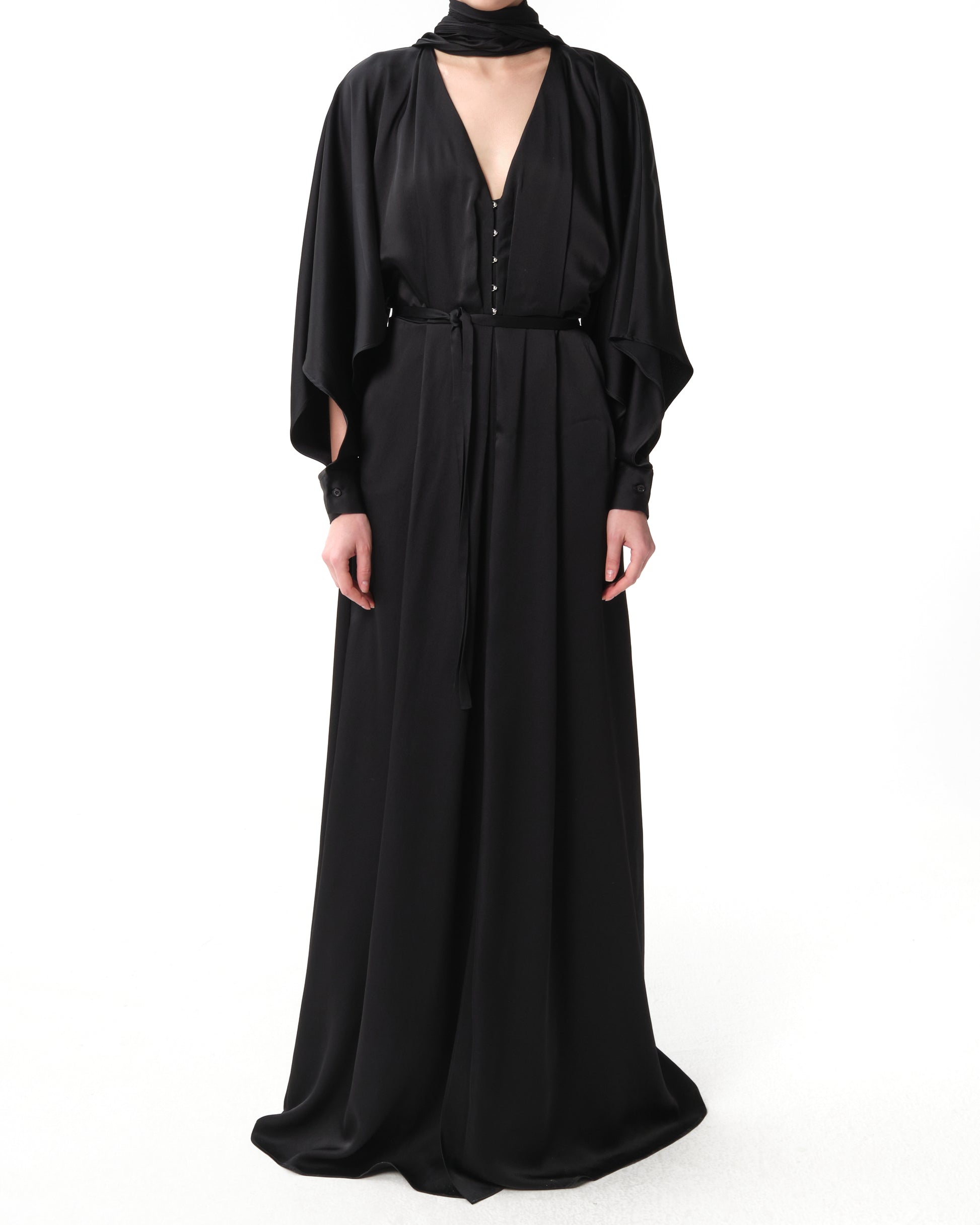 Kimono Draped Dress