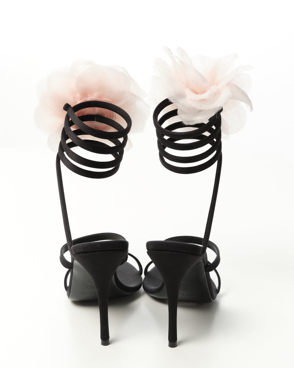 Floral-Appliqué Sandals