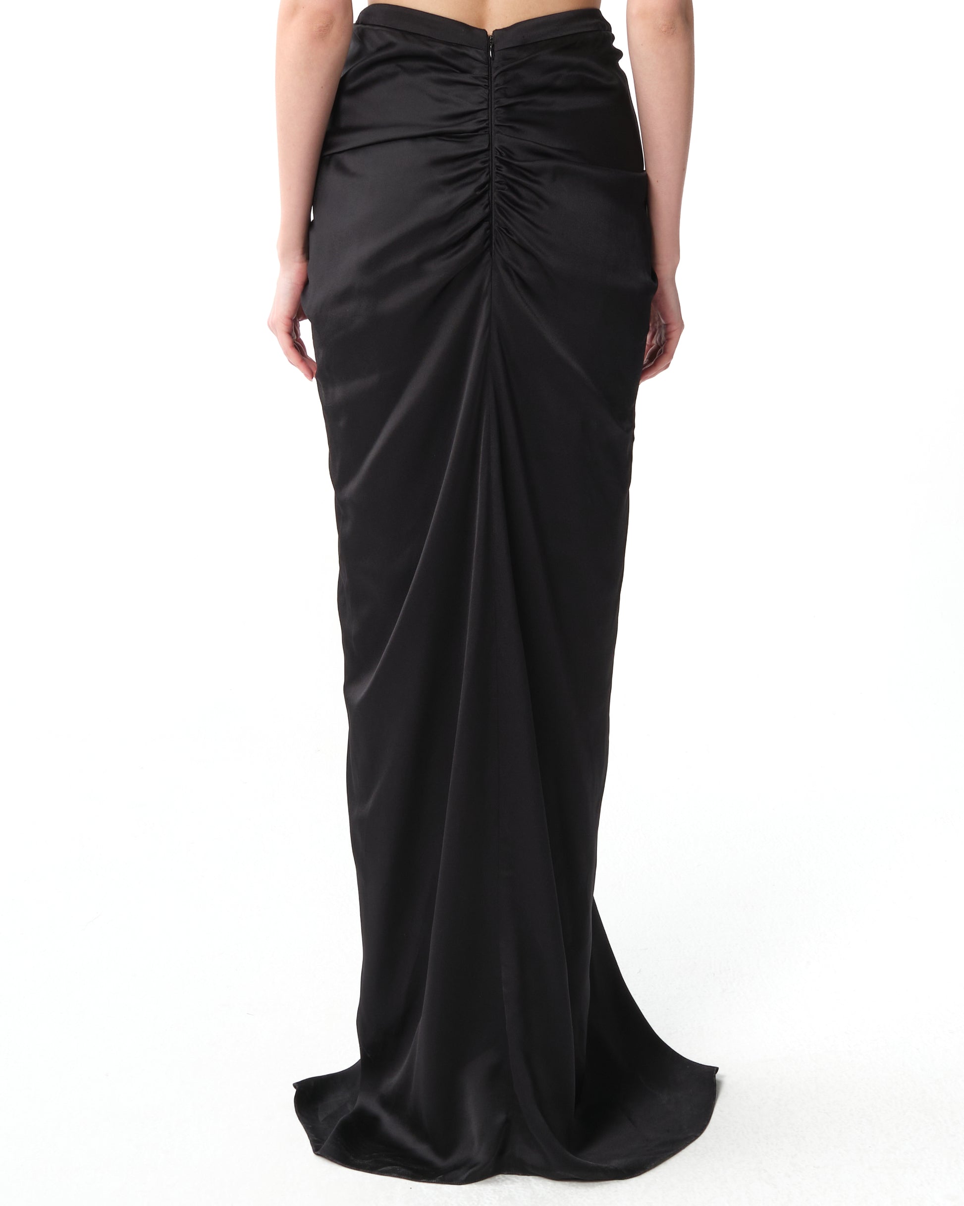 Draped Long Skirt