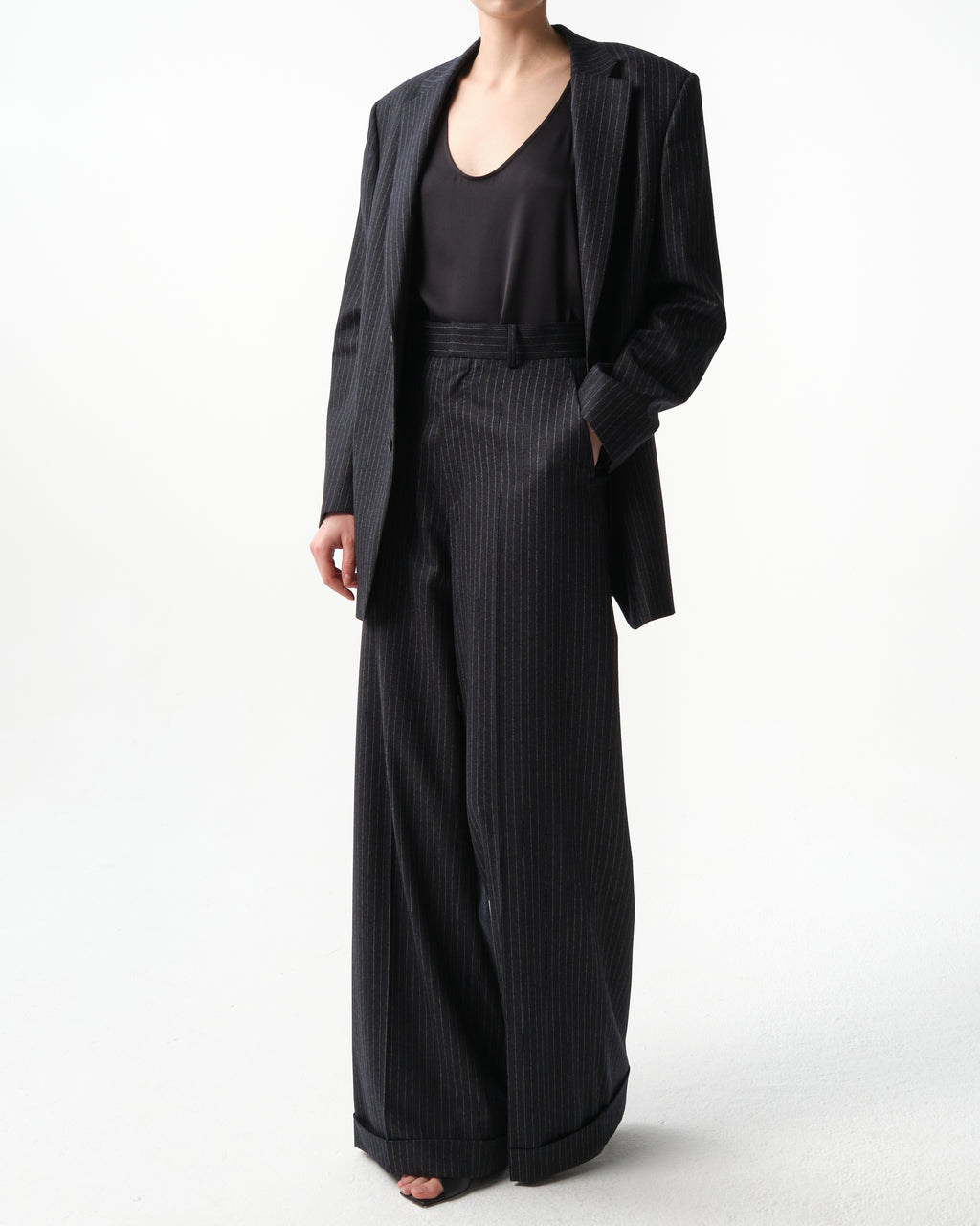 Foundation Pinstripe Trousers