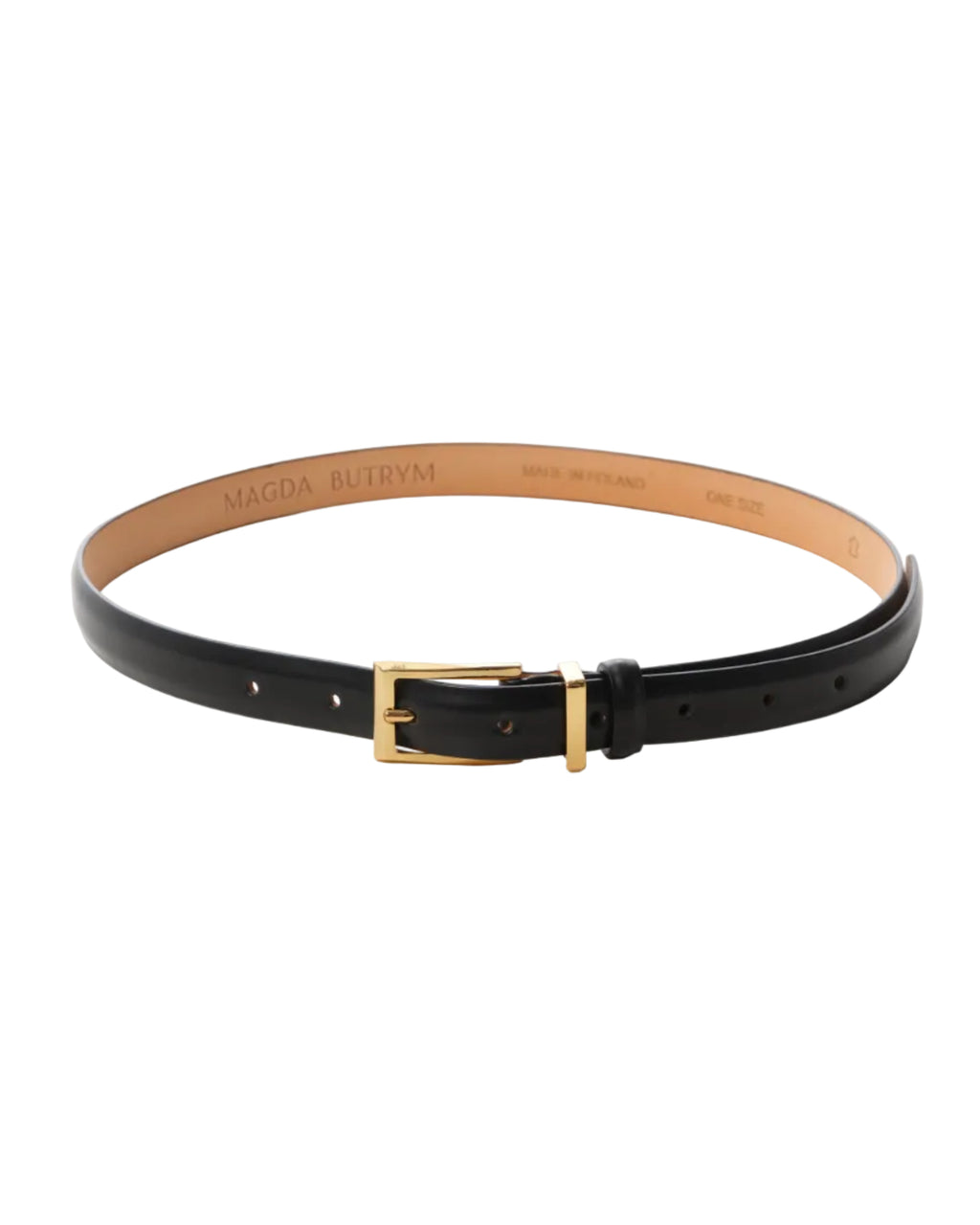 Thin Classic Leather Belt