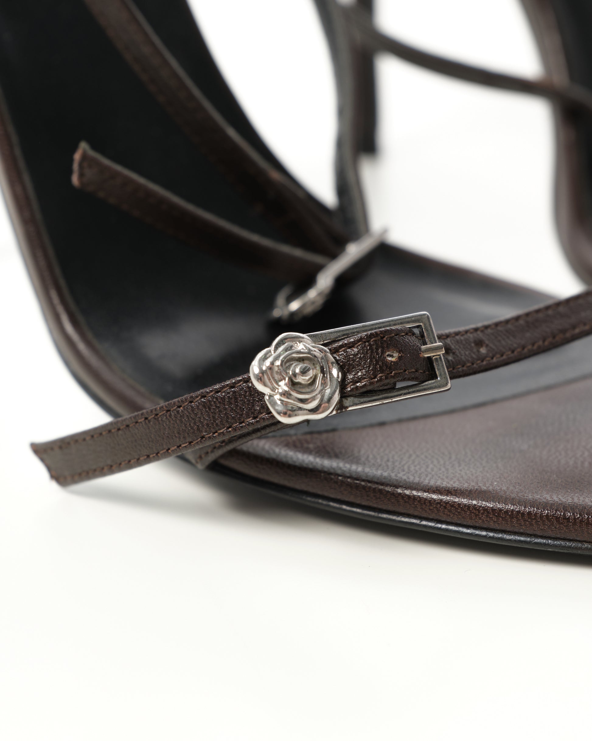 Buckled Leather Sandals
