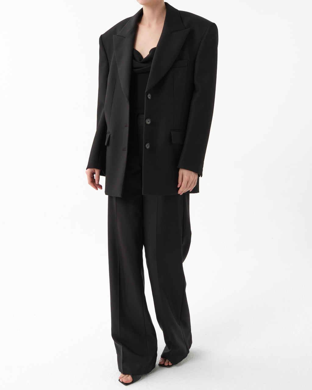 Classic Oversized Blazer in Wool