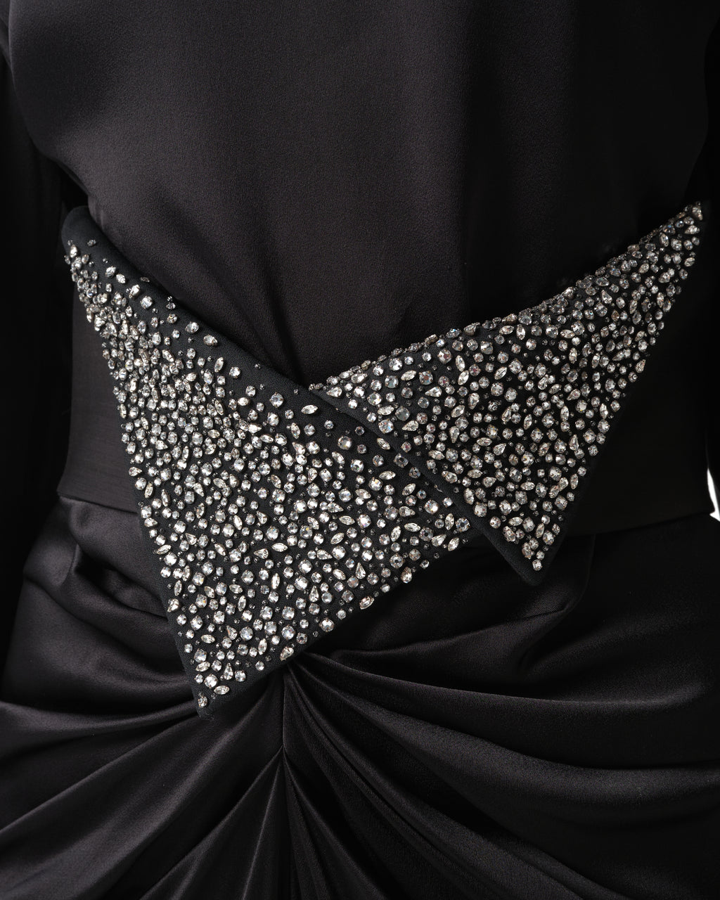 Crystal-Embellished Belt