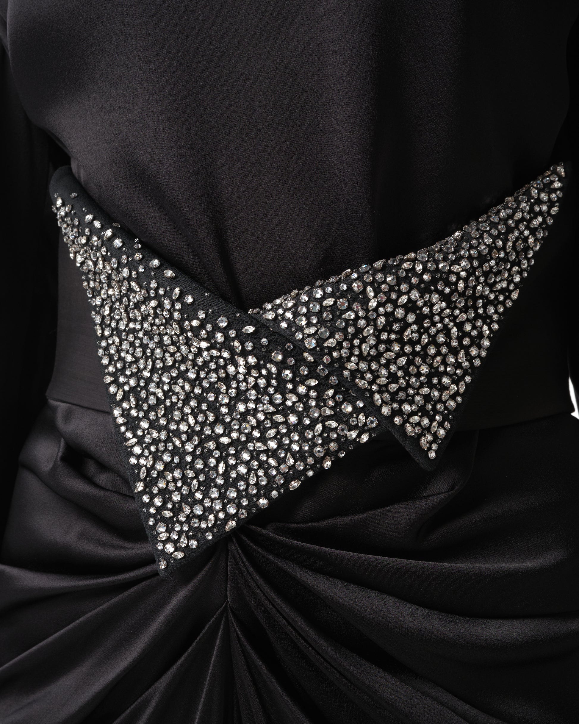 Crystal-Embellished Belt