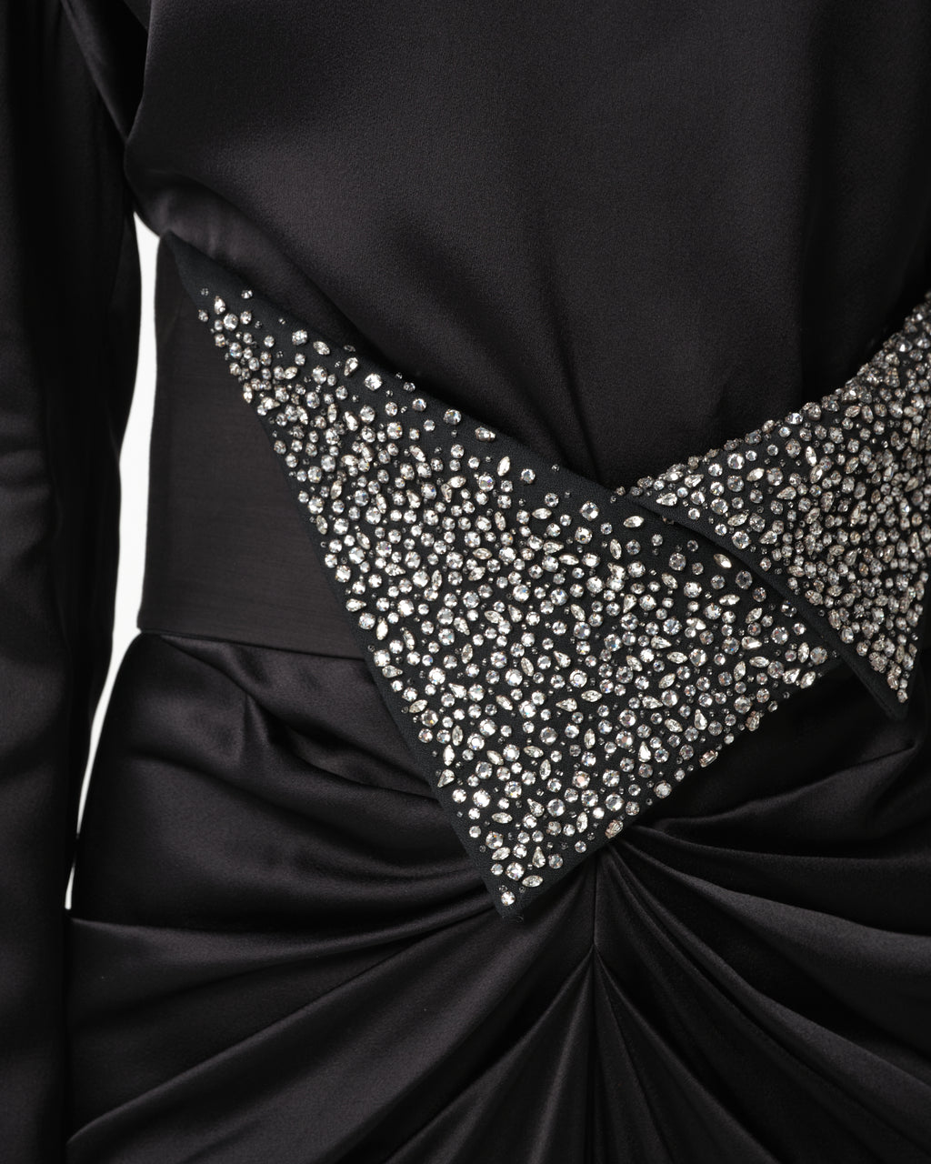 Crystal-Embellished Belt