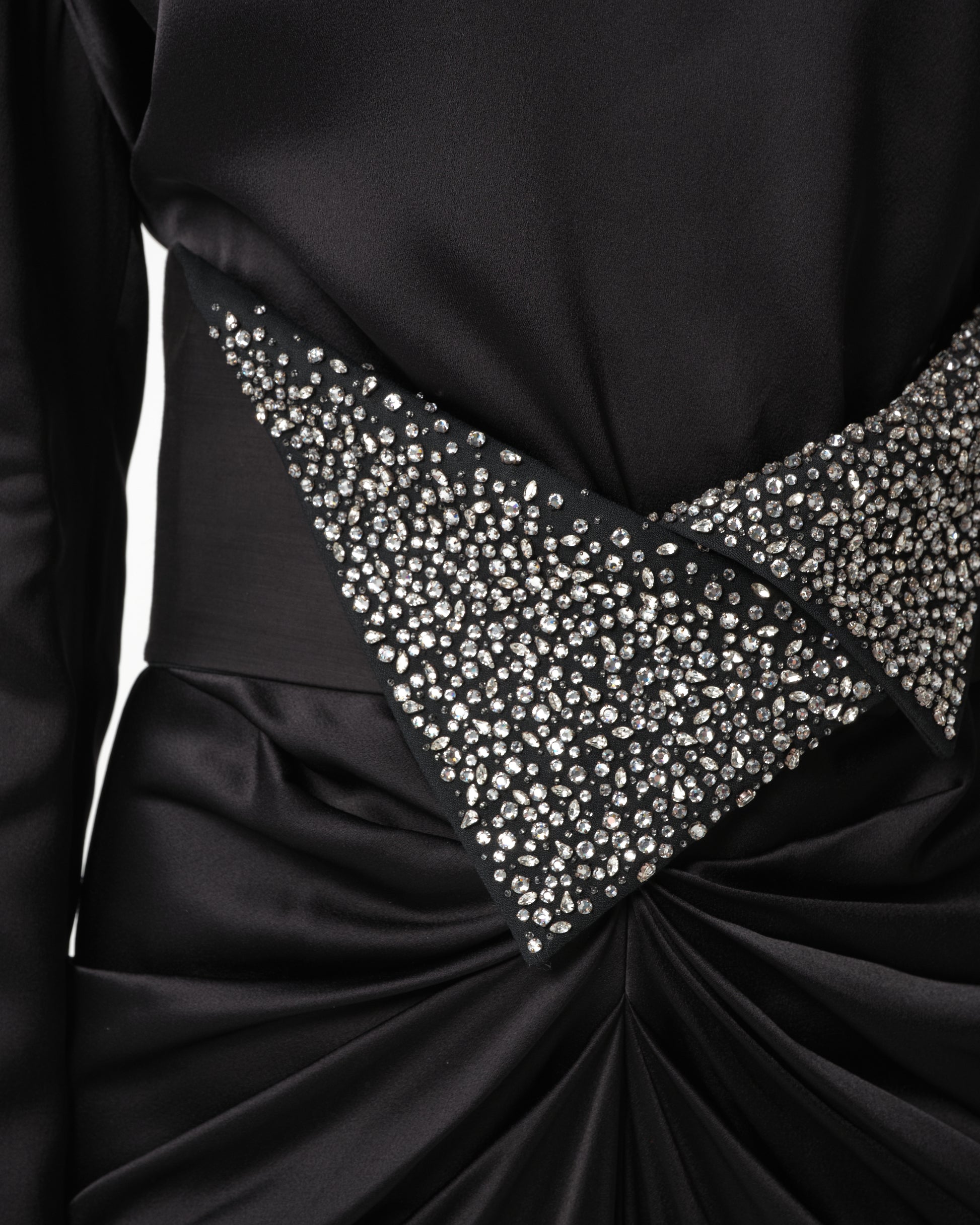 Crystal-Embellished Belt