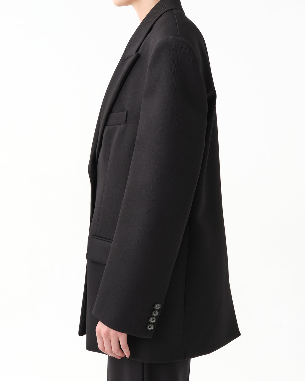 Classic Oversized Blazer in Wool