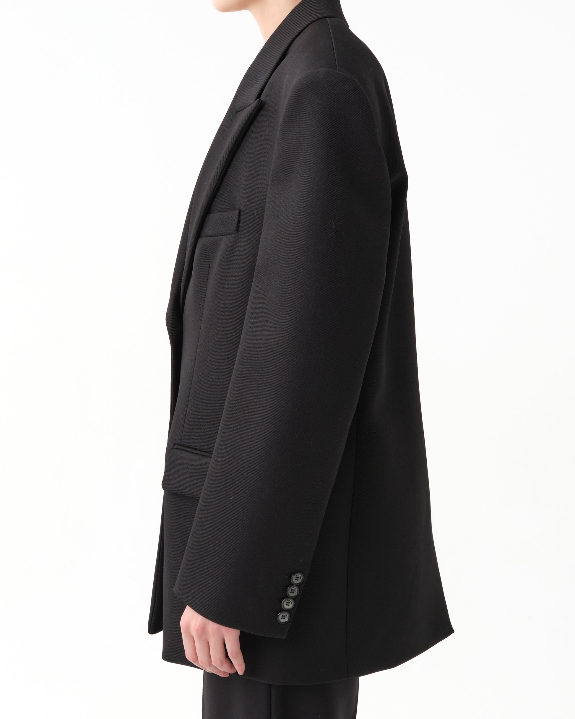 Classic Oversized Blazer in Wool