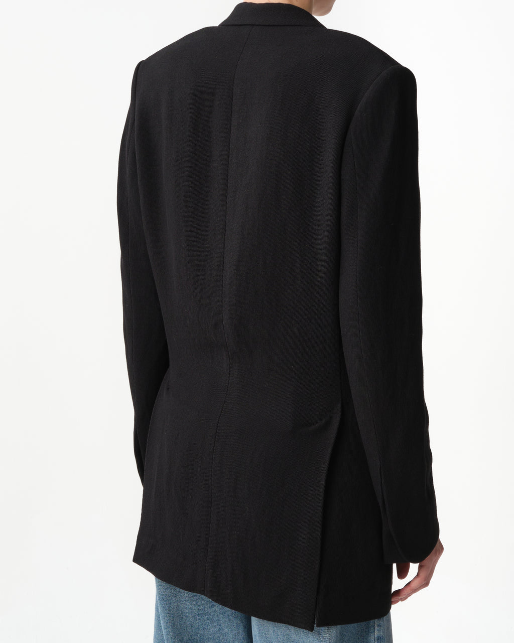 Adjustable Single-Breasted Tailored Jacket