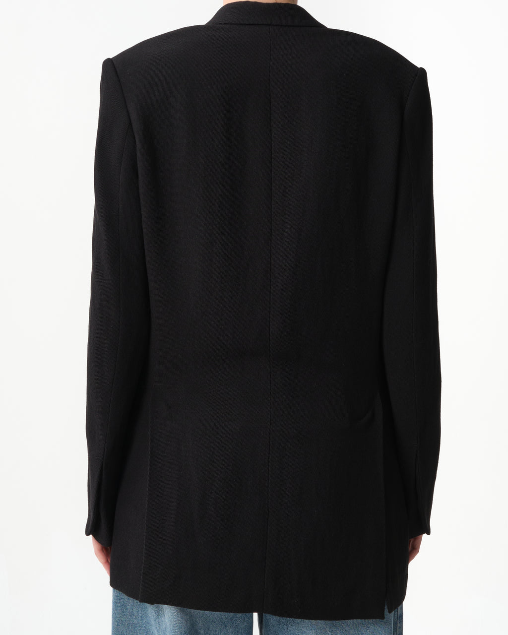 Adjustable Single-Breasted Tailored Jacket