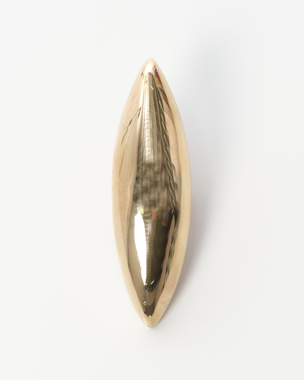 Gold-Tone Logo Adjustable Ring