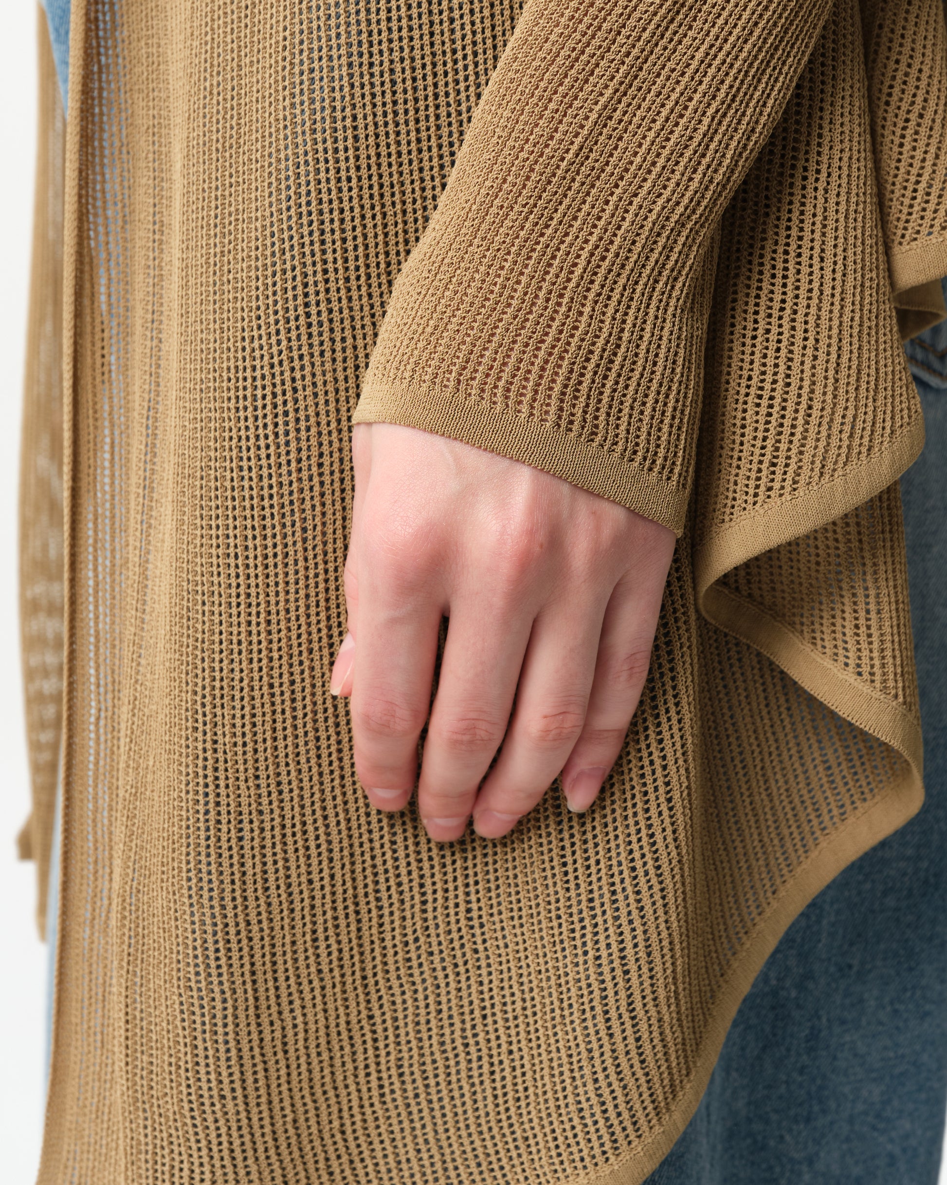 Beige Viscose Cardigan