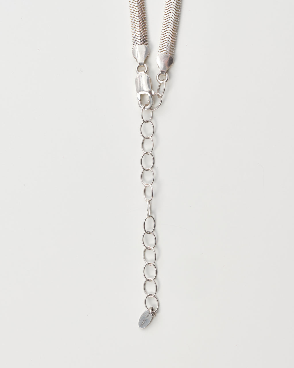 Silver-Plated Floral Choker