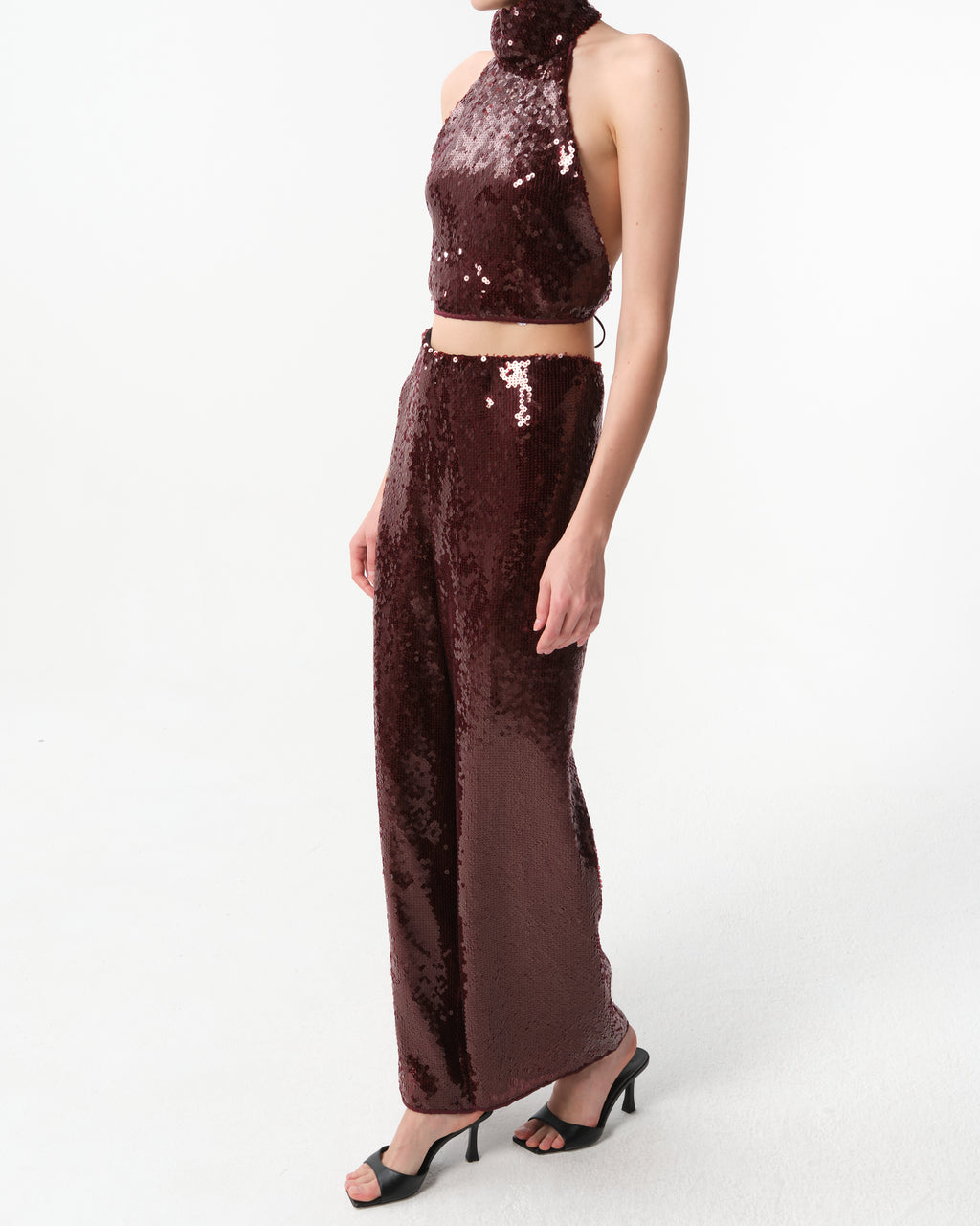 Marylin Sequin-Embellished Pants
