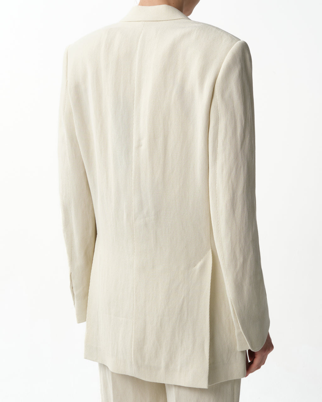 Adjustable Single-Breasted Tailored Jacket