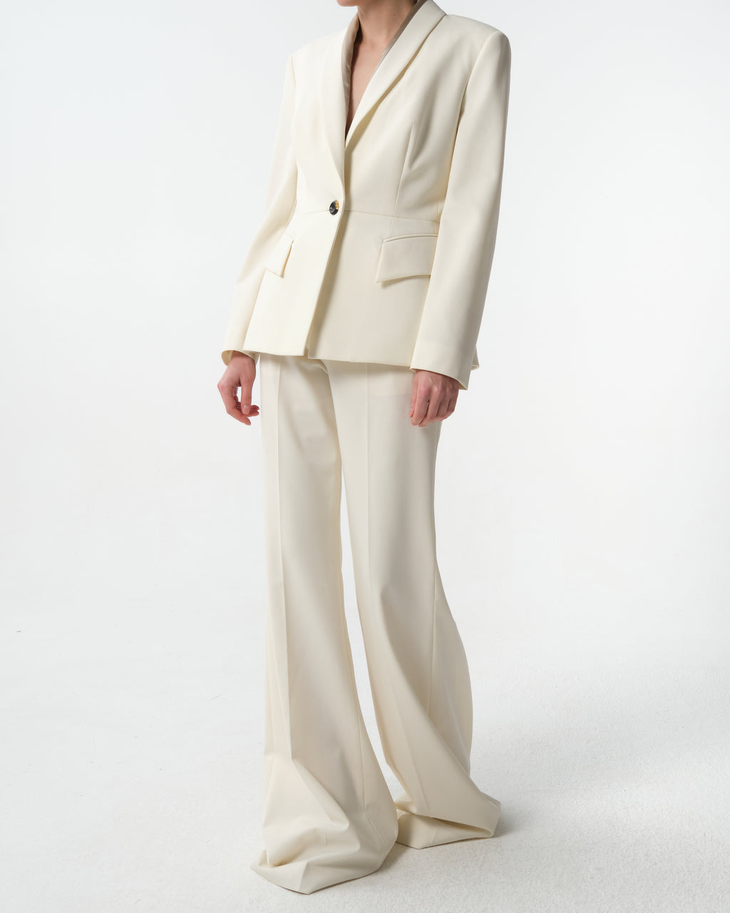 Shawl Collar Wool Jacket