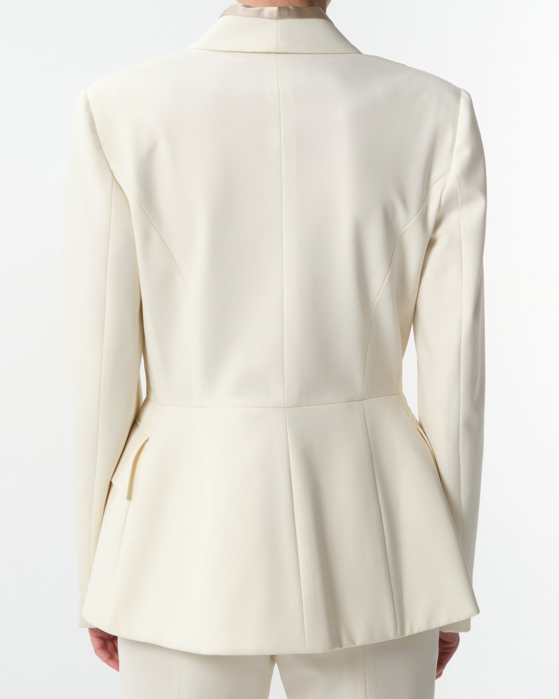 Shawl Collar Wool Jacket