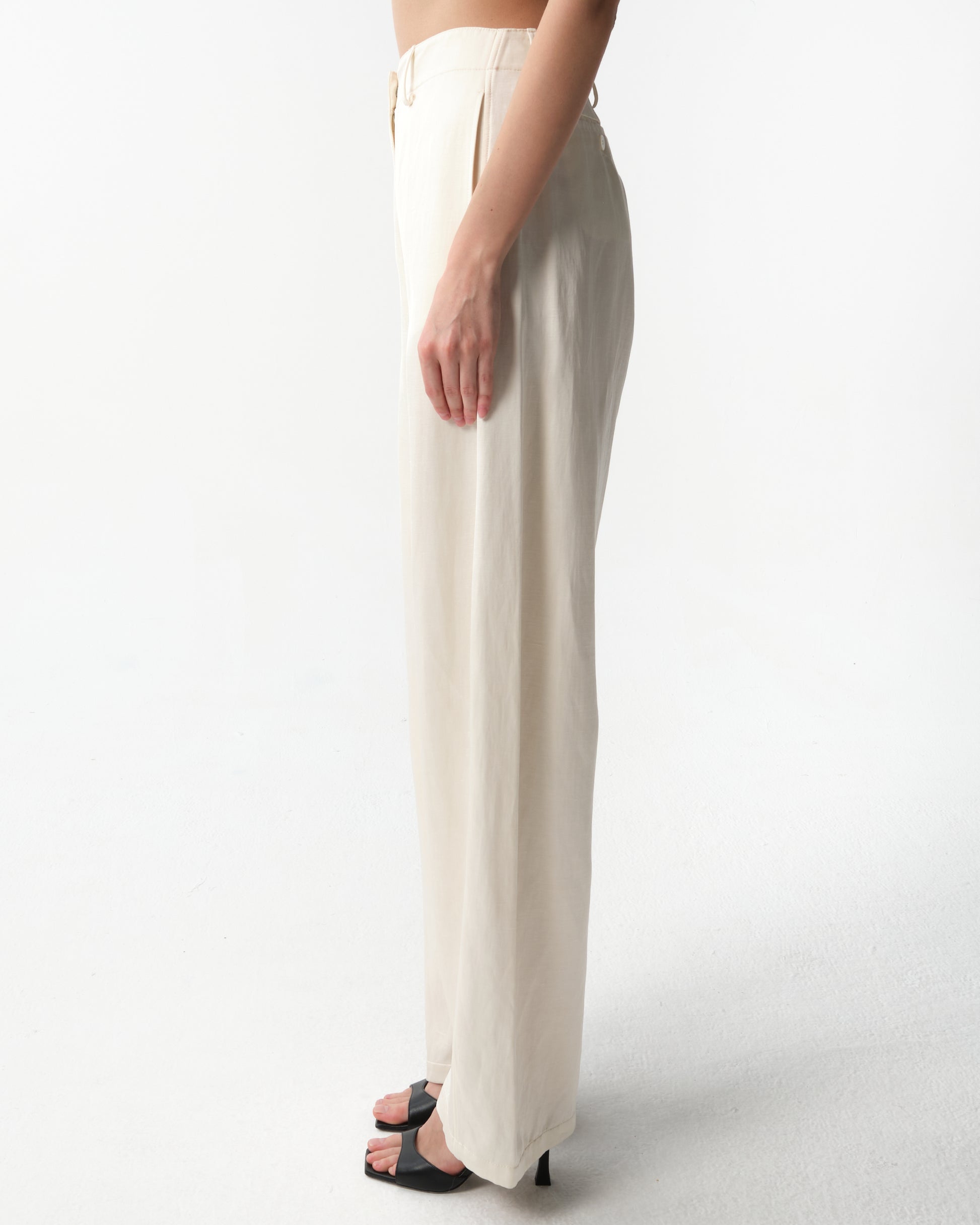 Relaxed Pants in Cotton-blend