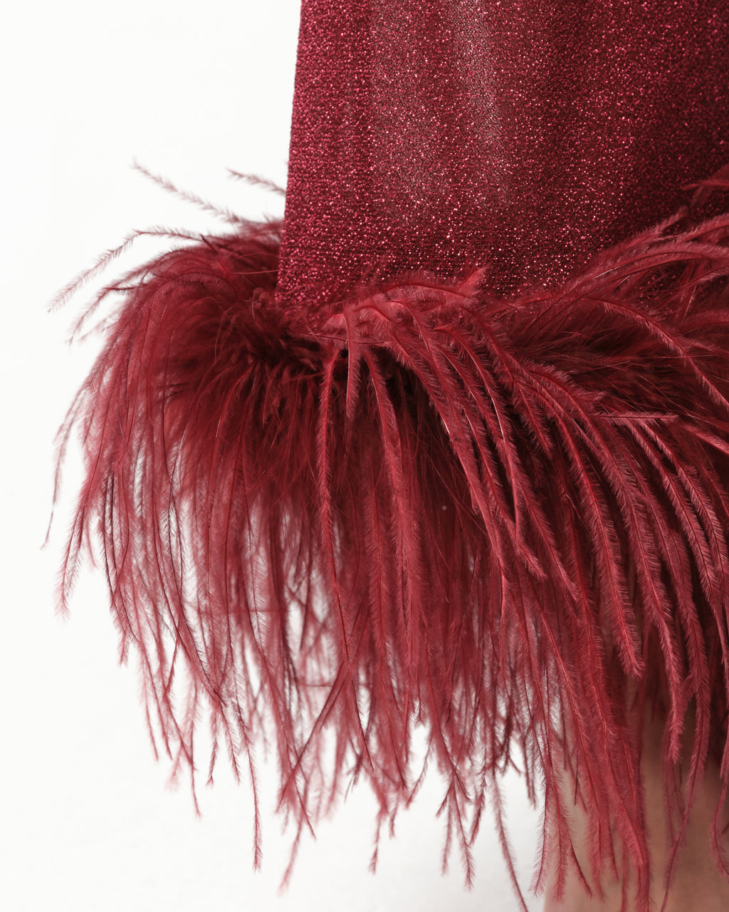 Lumière Feather-Trimmed Pants