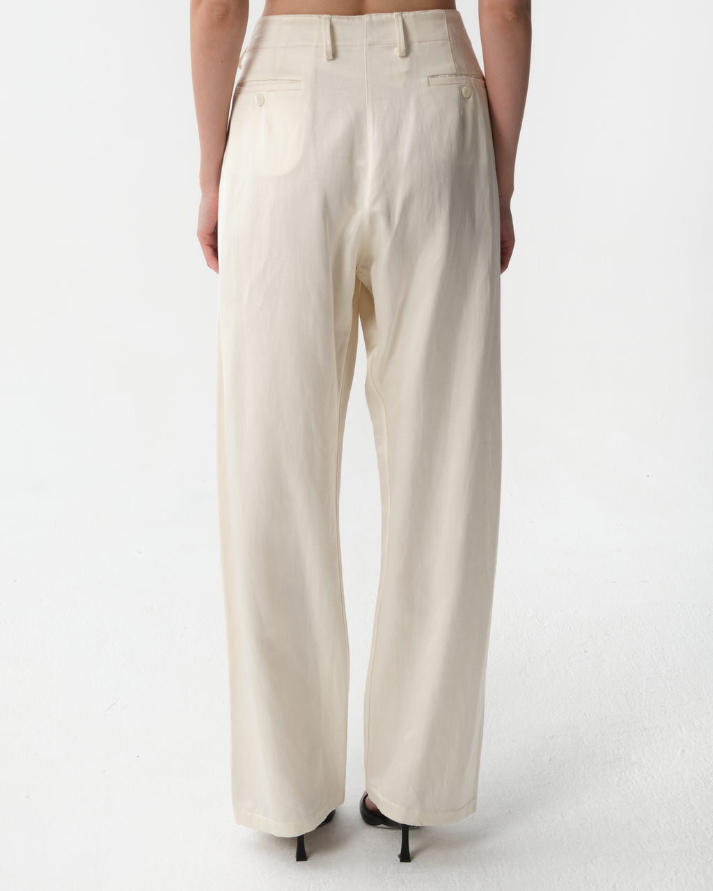 Relaxed Pants in Cotton-blend