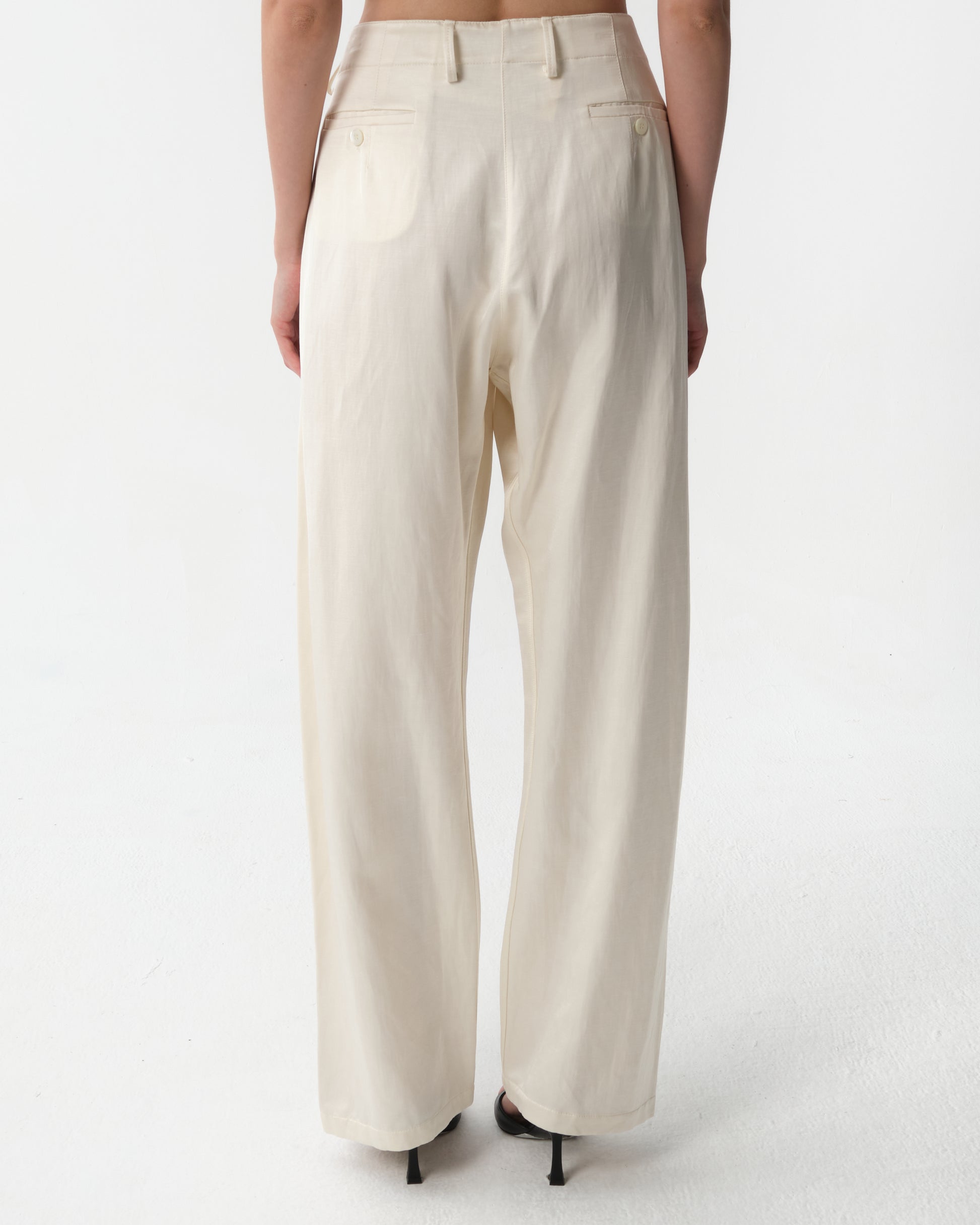 Relaxed Pants in Cotton-blend