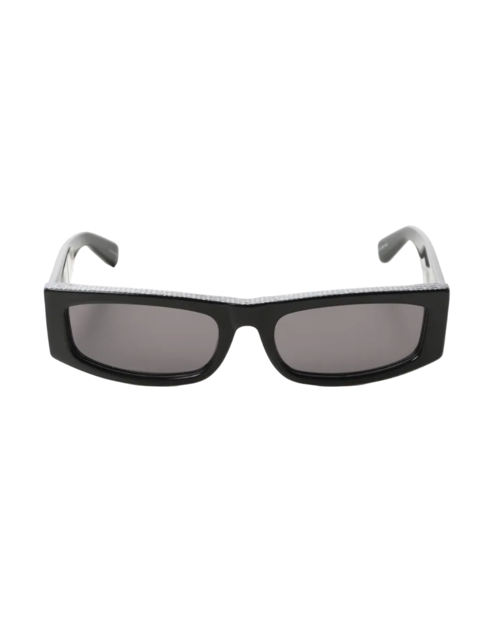 Rectangular Sunglasses With Crystals