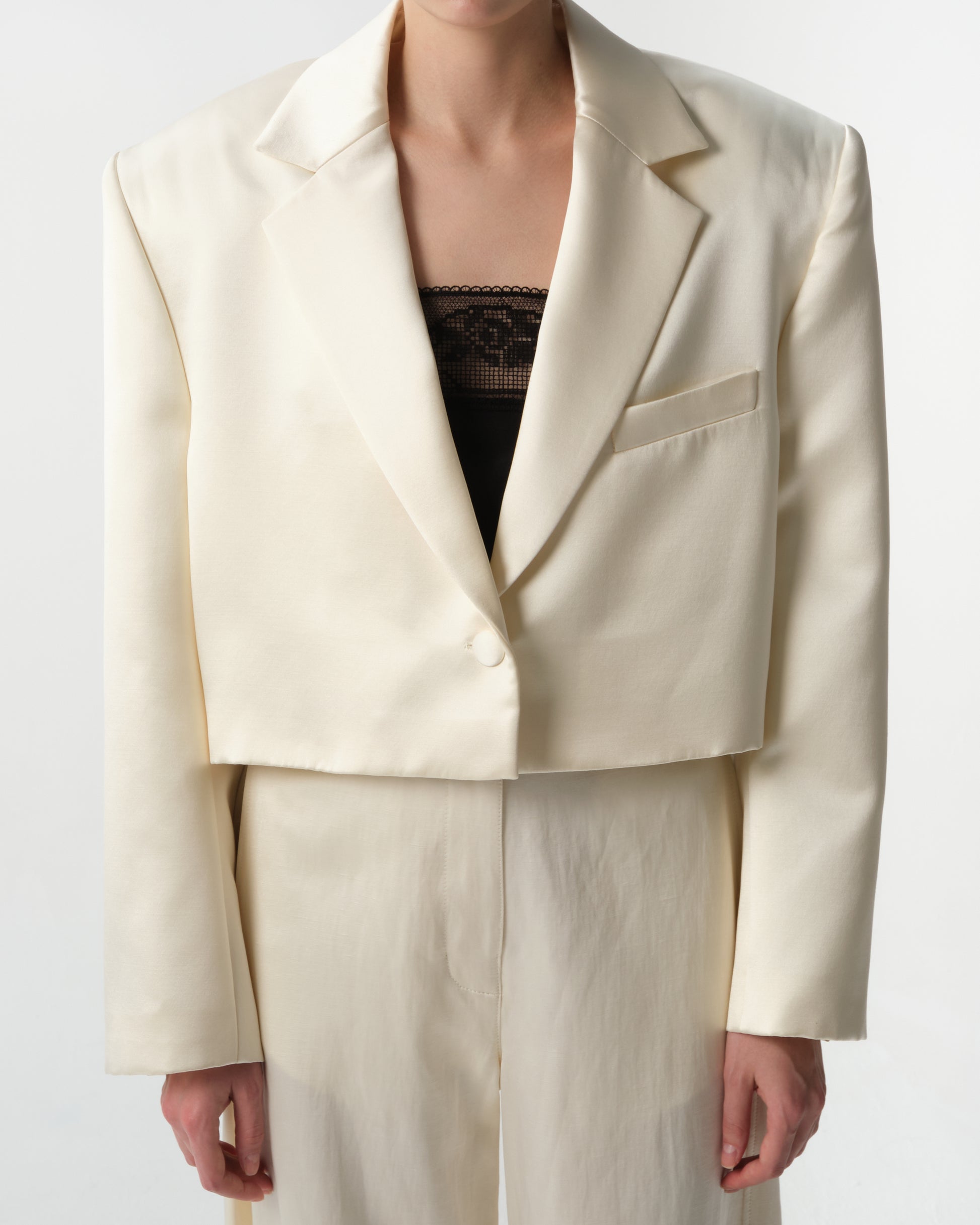Satin Blazer