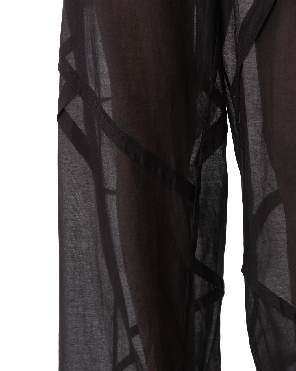 Cotton and Silk Blend Trousers