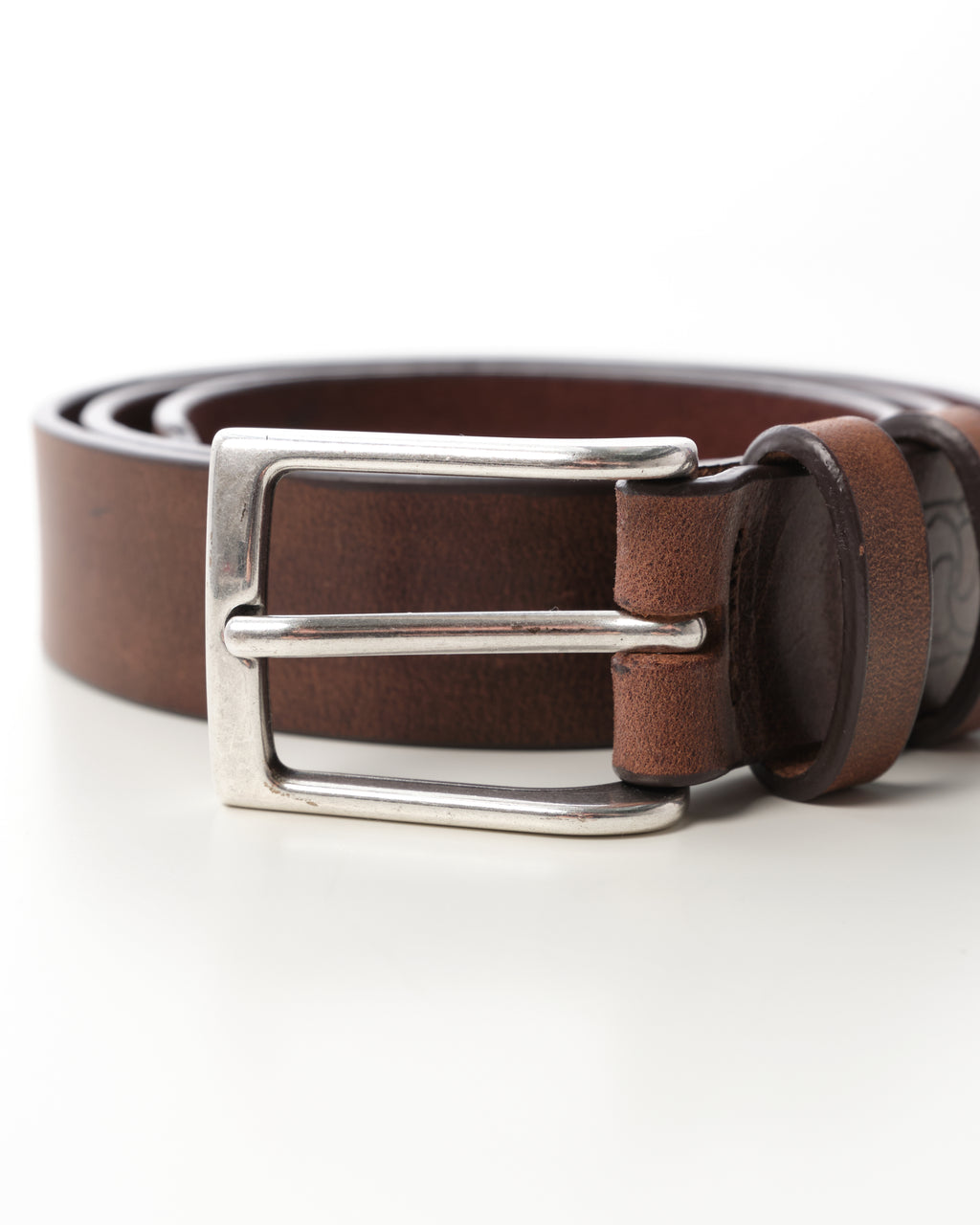Classic Matte Leather Belt