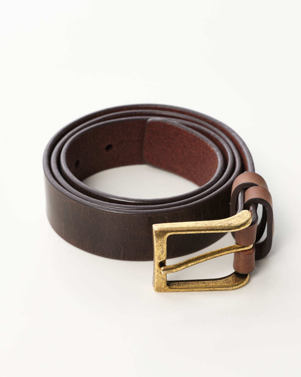 Engraved Western Leather Belt