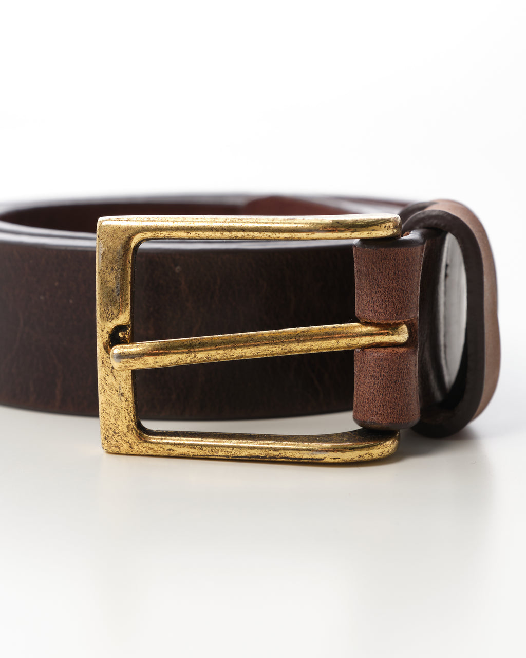 Engraved Western Leather Belt