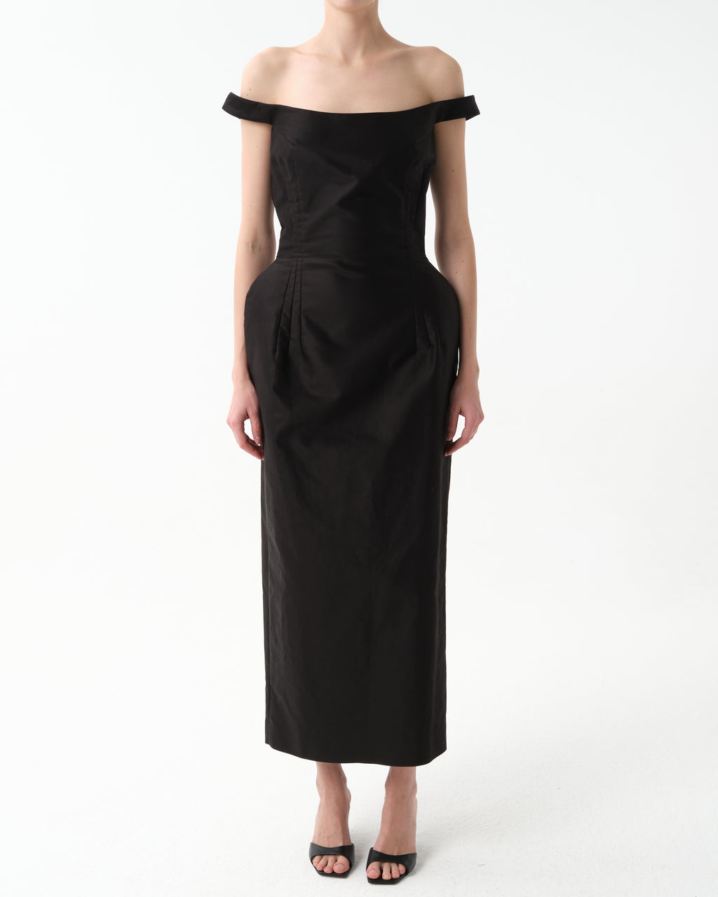 Off-Shoulder Bustier Dress