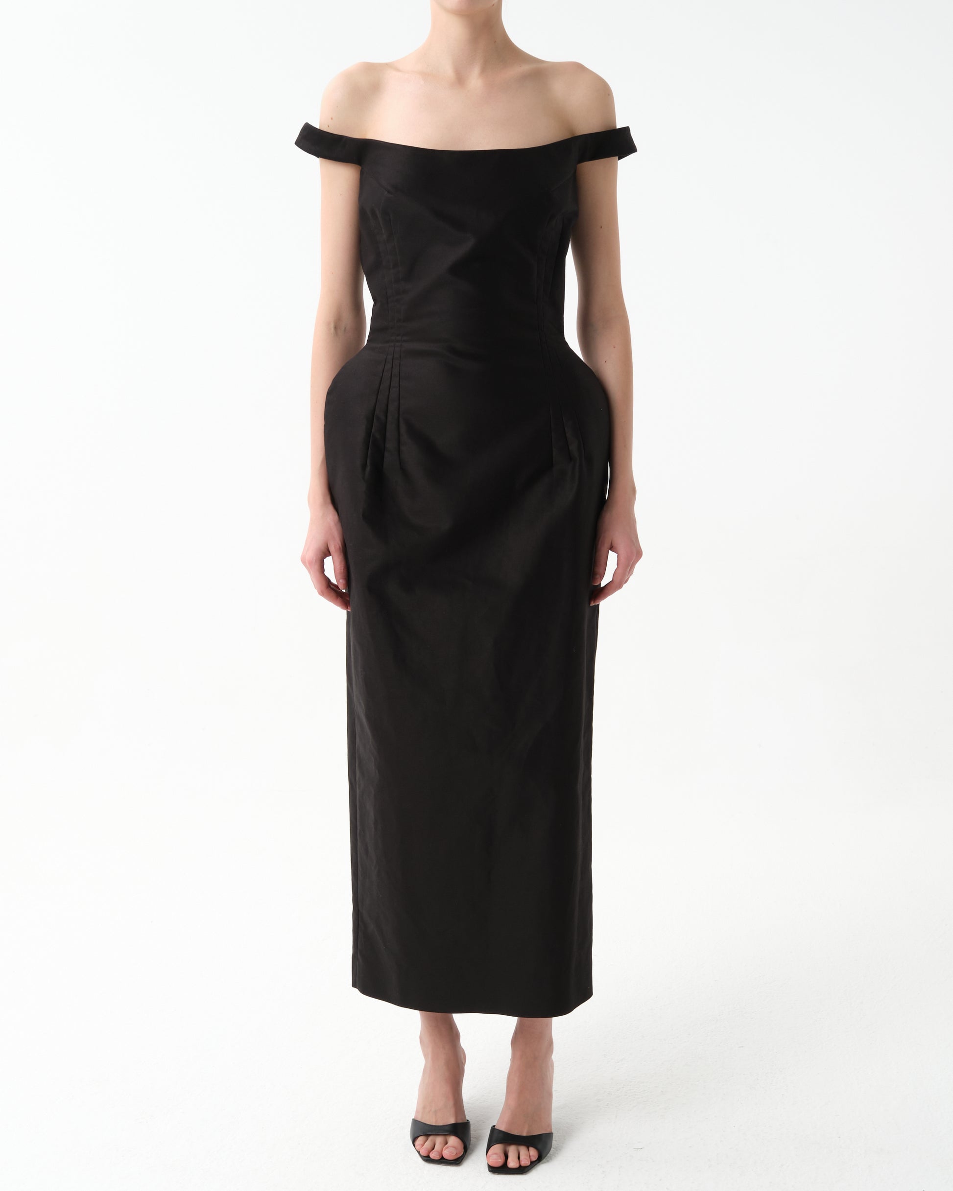 Off-Shoulder Bustier Dress