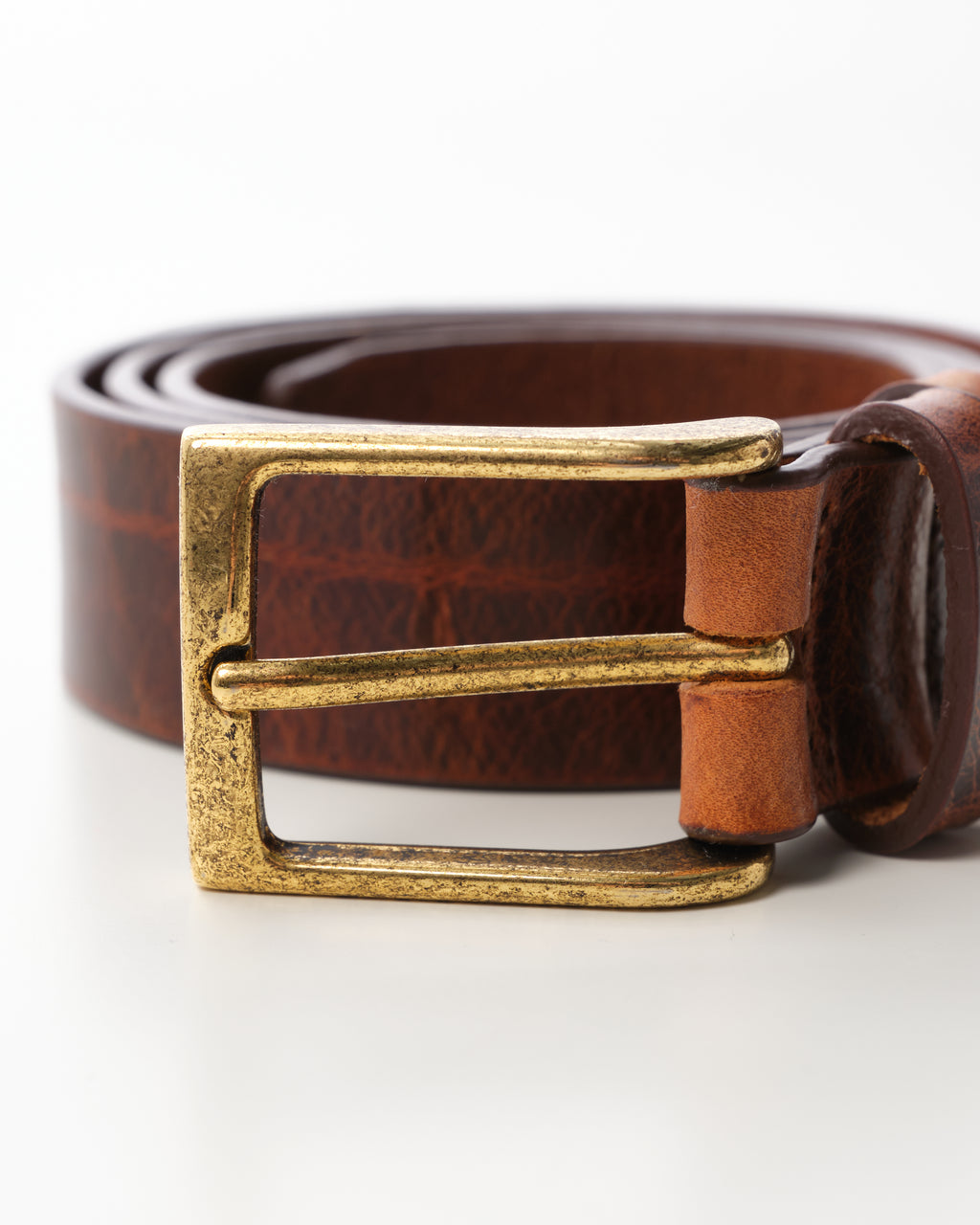 Classic Matte Leather Belt