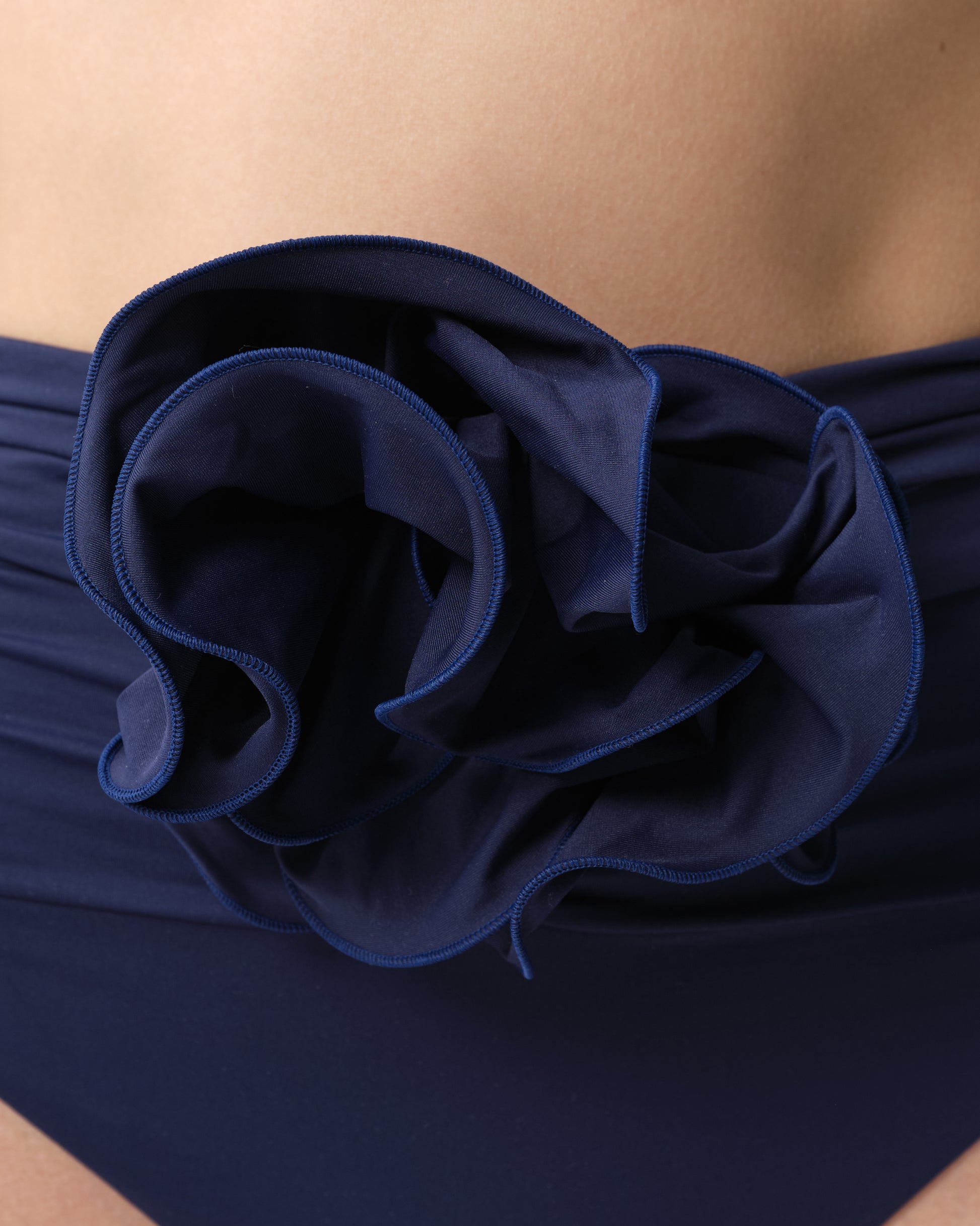 Flower Appliqué Bikini Briefs