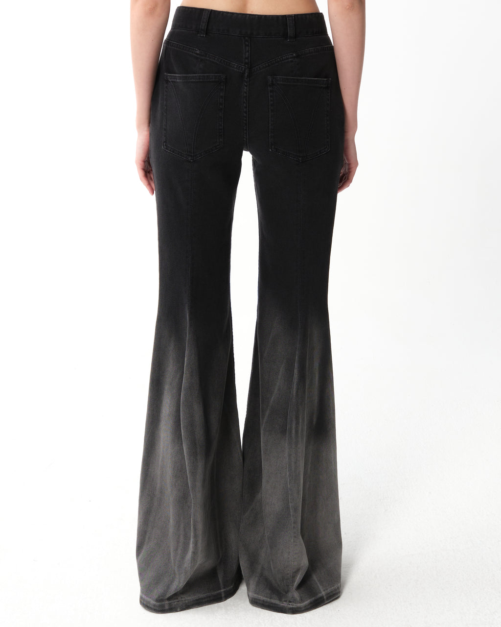 Ombré Flared Jeans