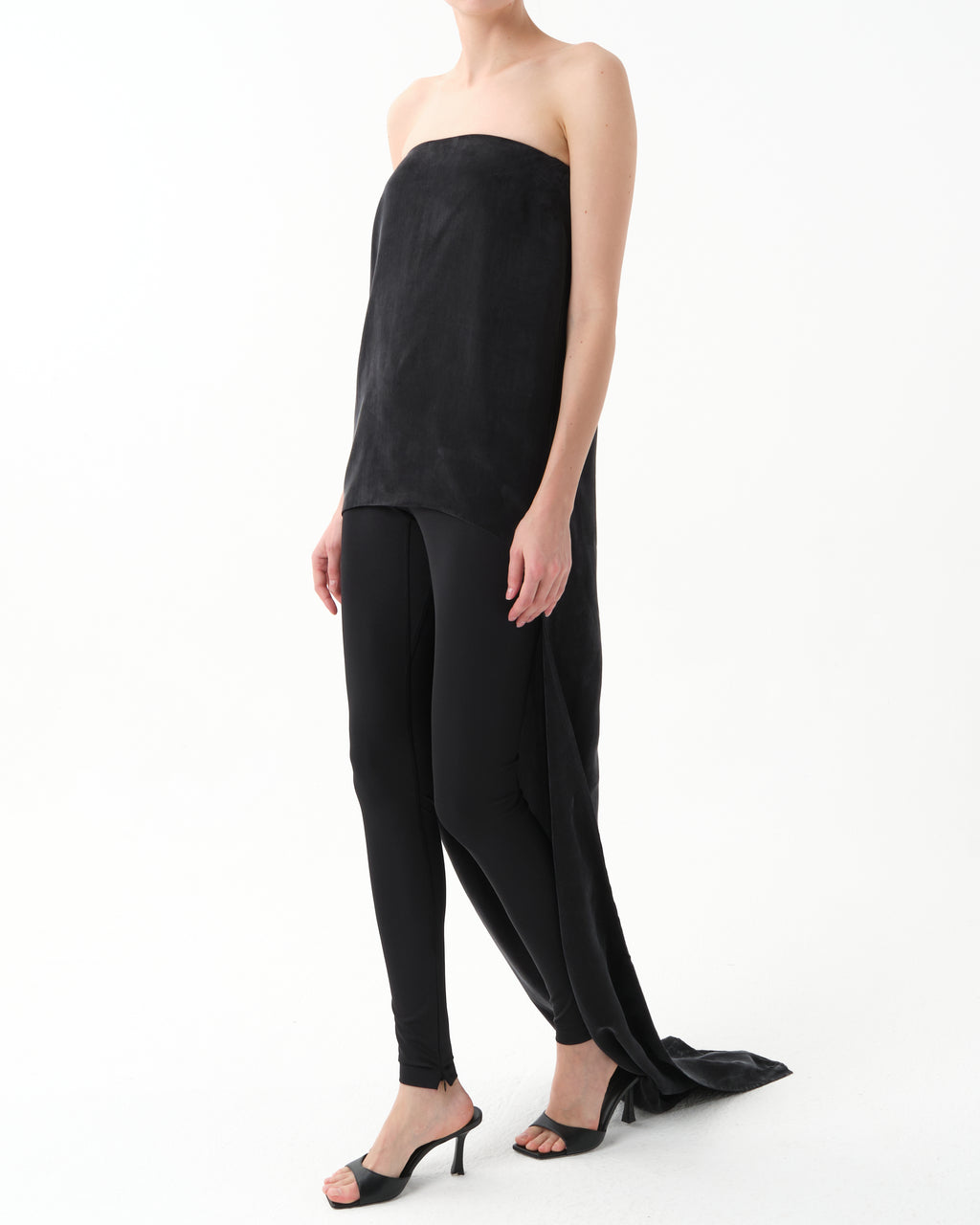 Long Train Silk Top