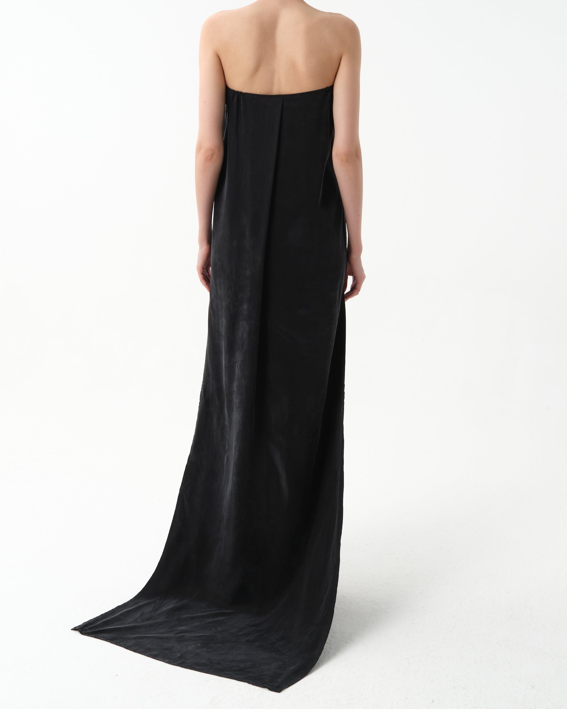 Long Train Silk Top
