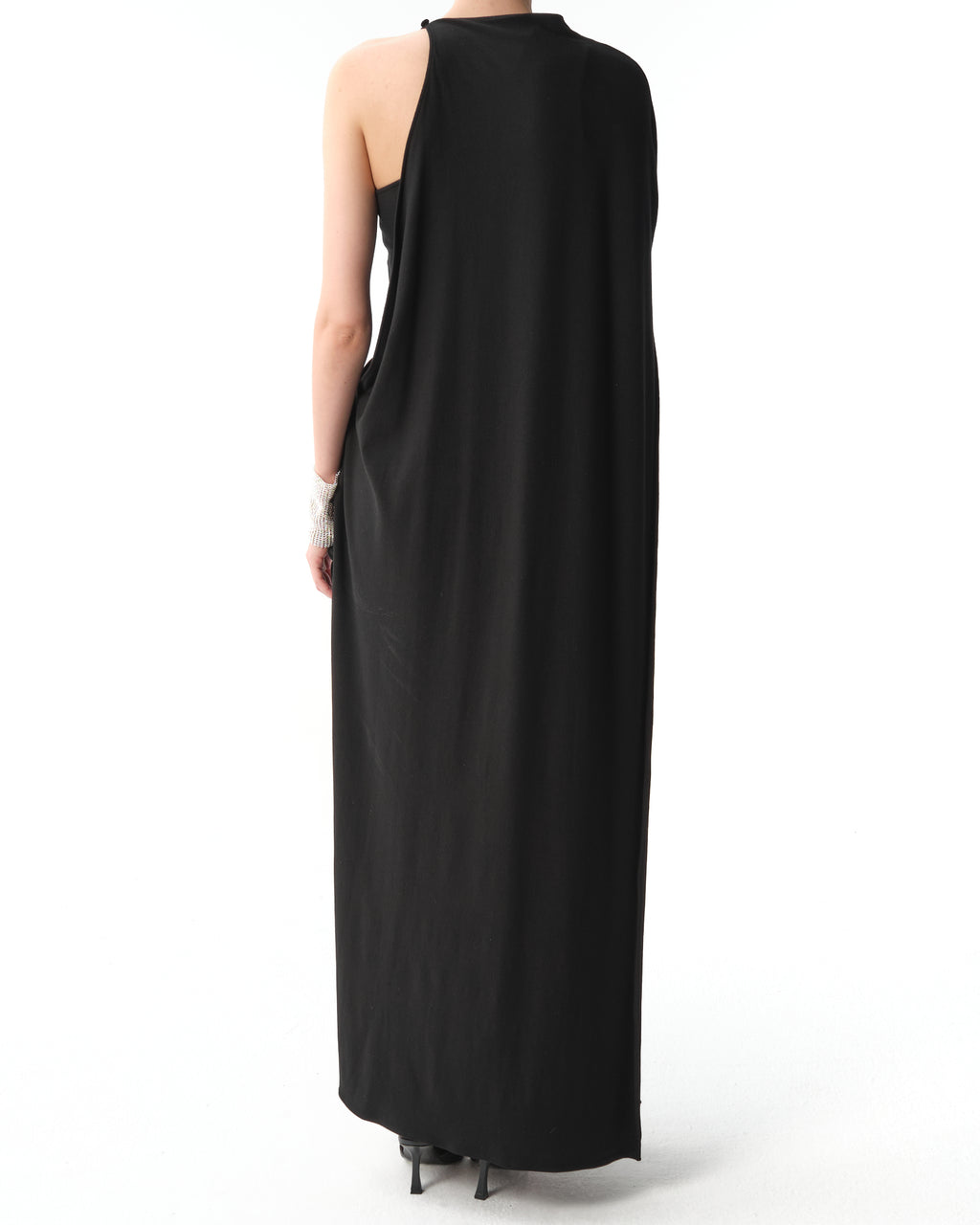 One-Shoulder Ruffle Detail Dress