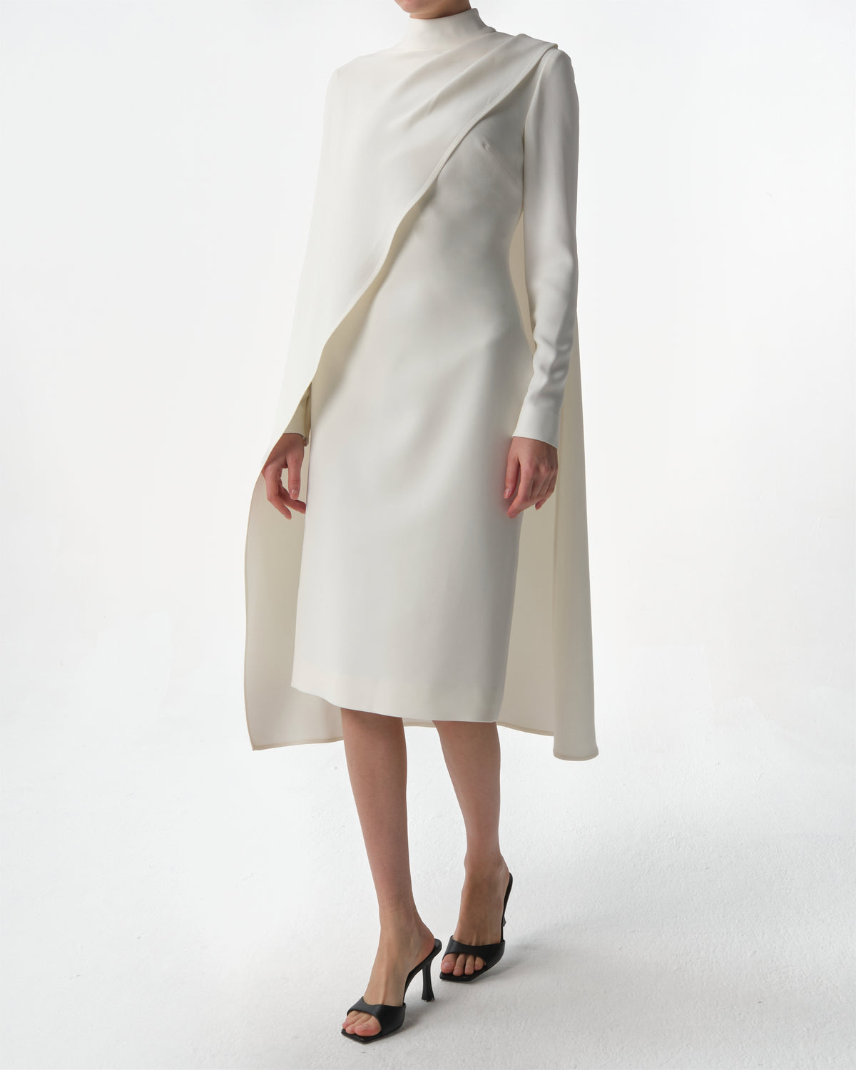 Caped Cady Cocktail Dress