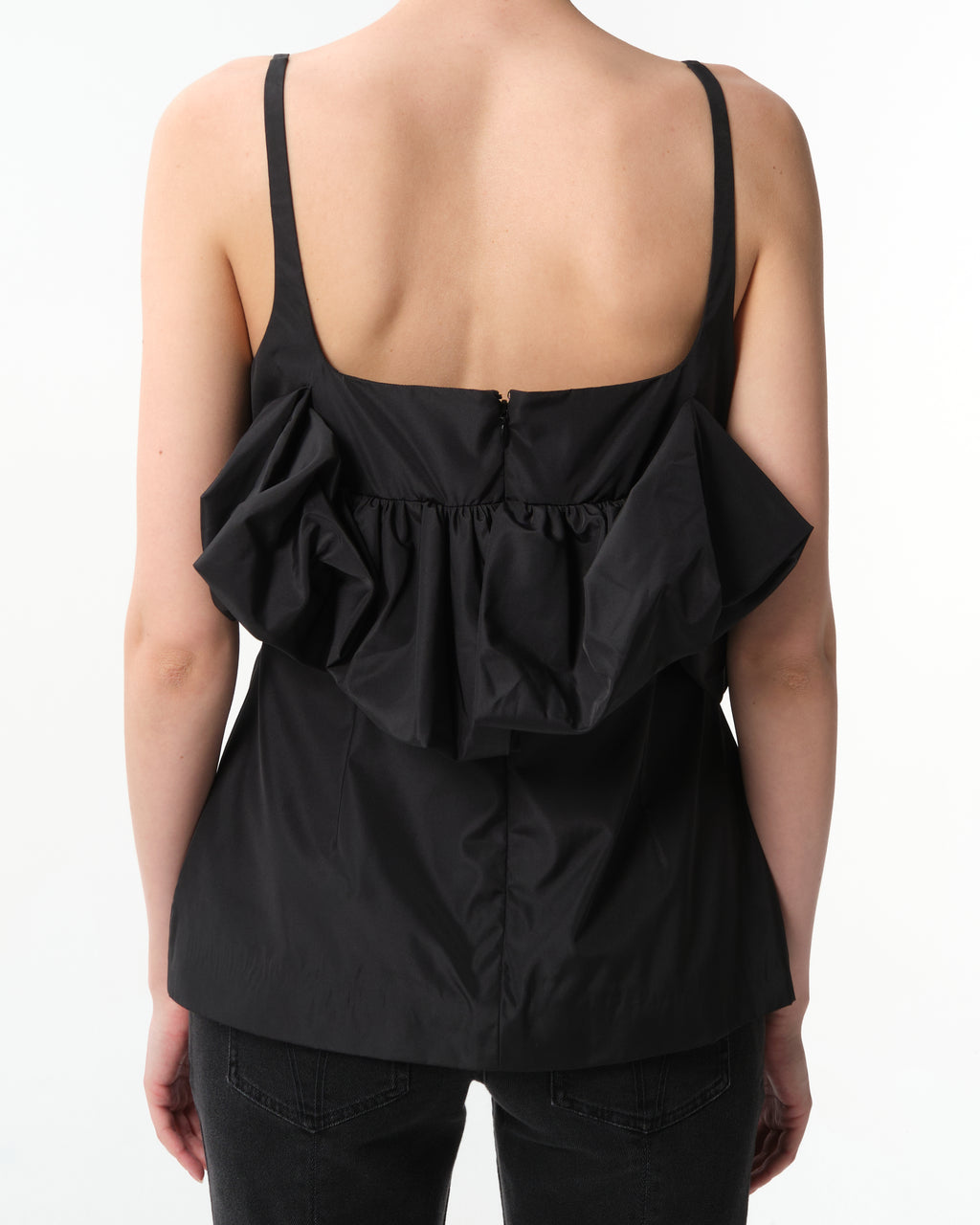 Ruffled Bustier Top