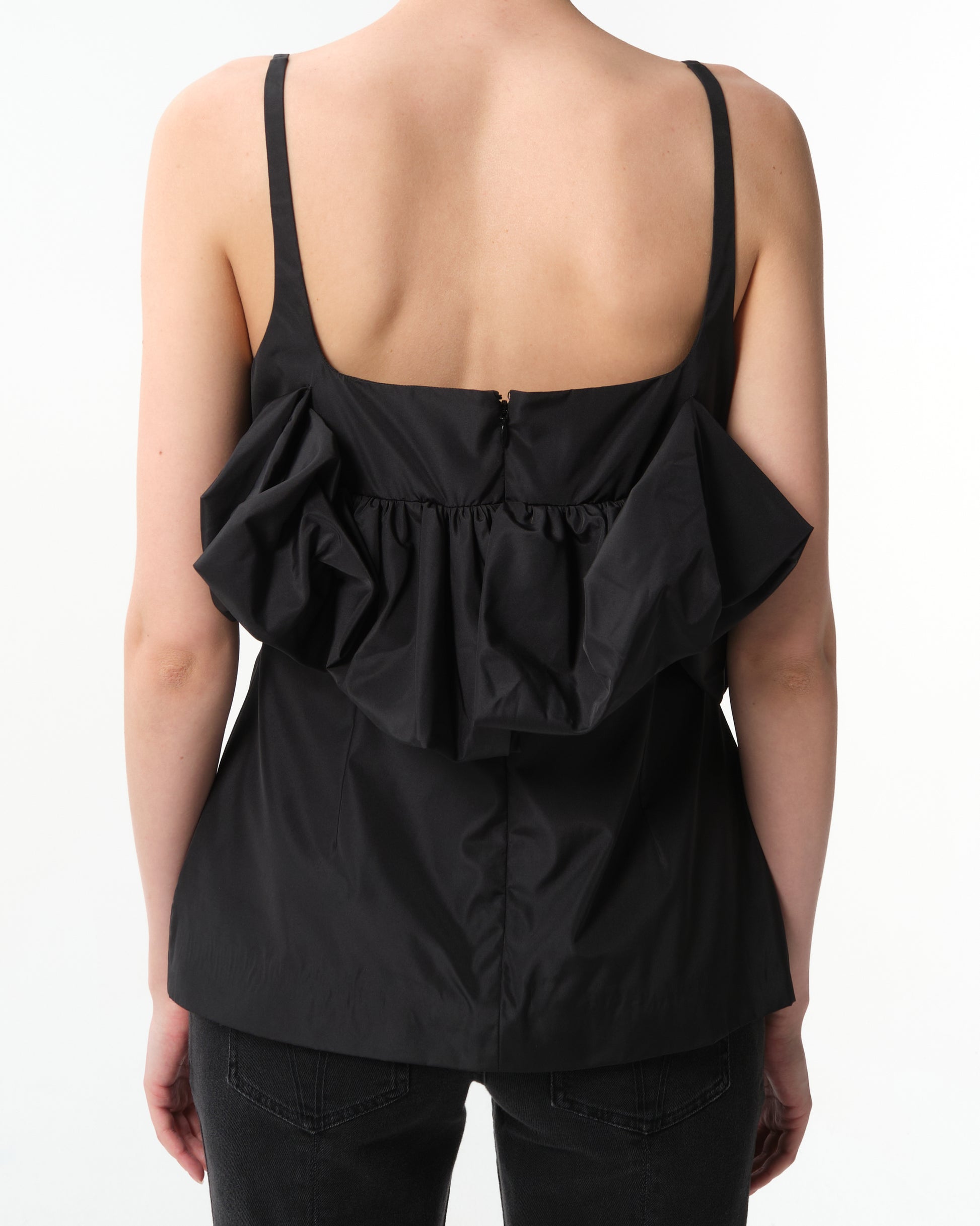 Ruffled Bustier Top