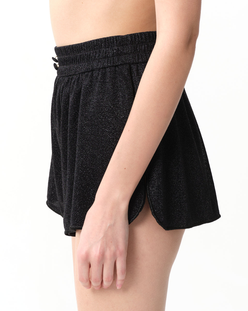 Glazed Lumière Lurex Shorts