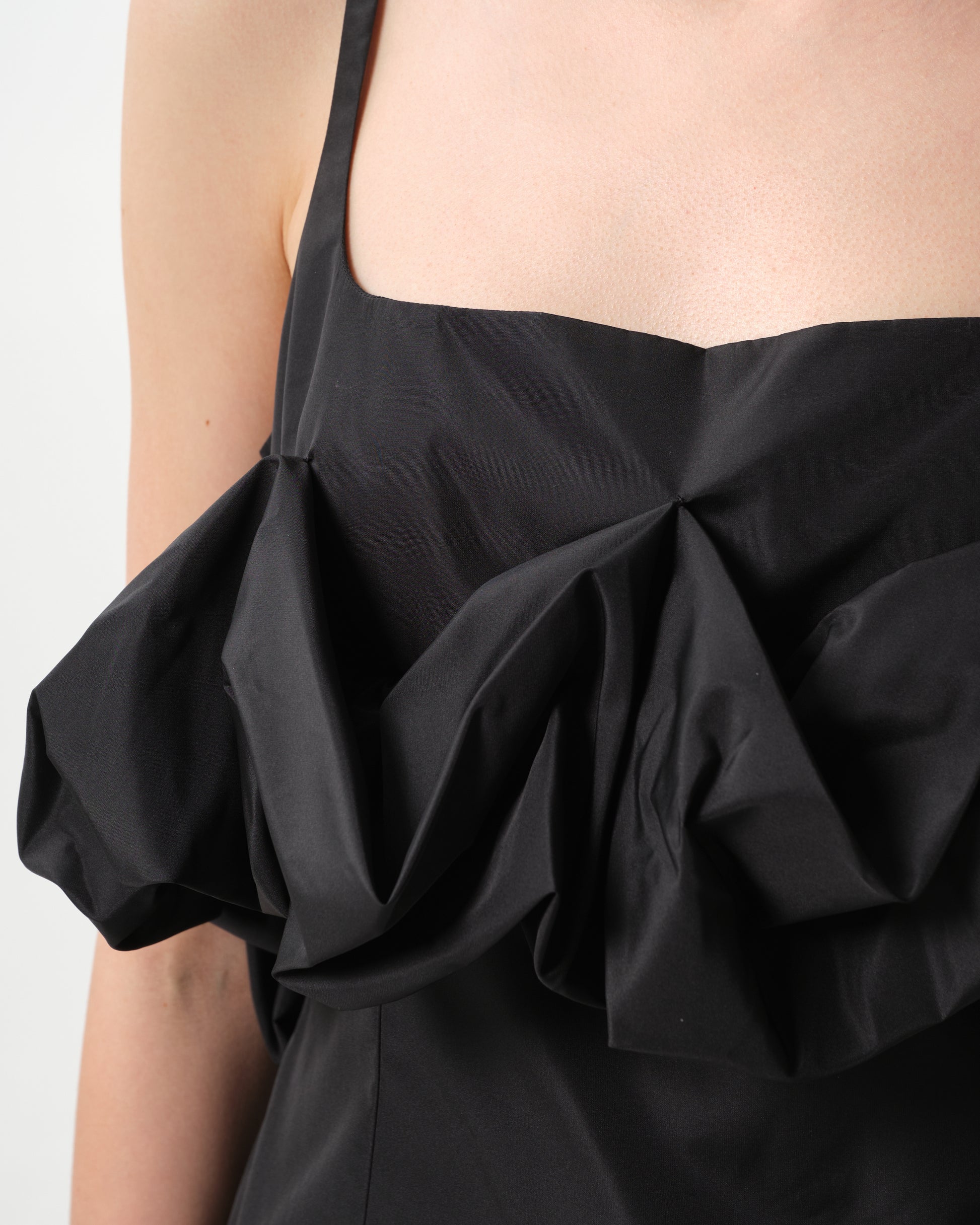 Ruffled Bustier Top