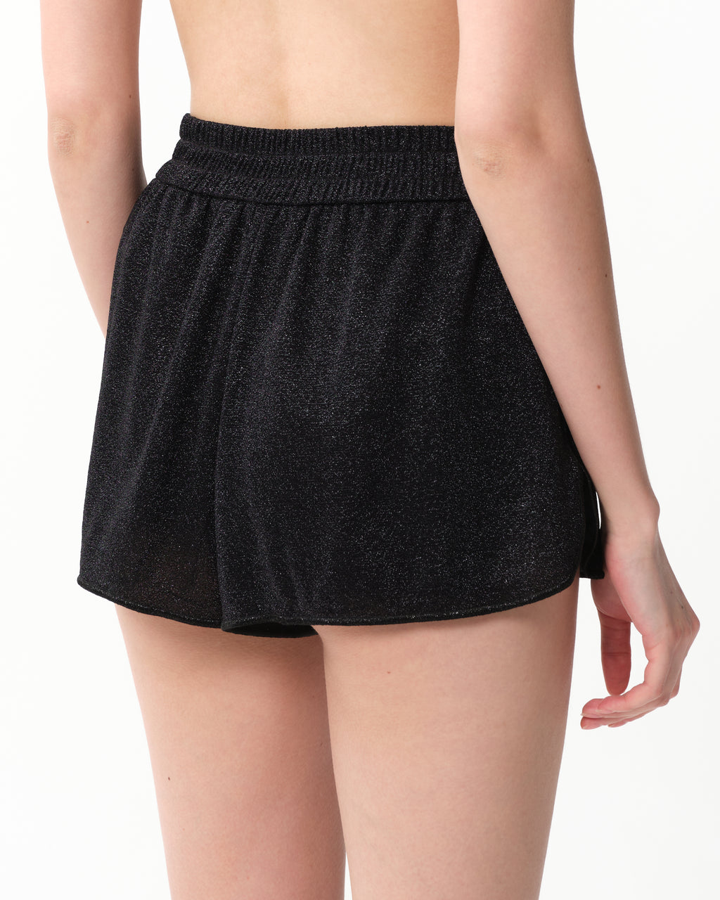 Glazed Lumière Lurex Shorts