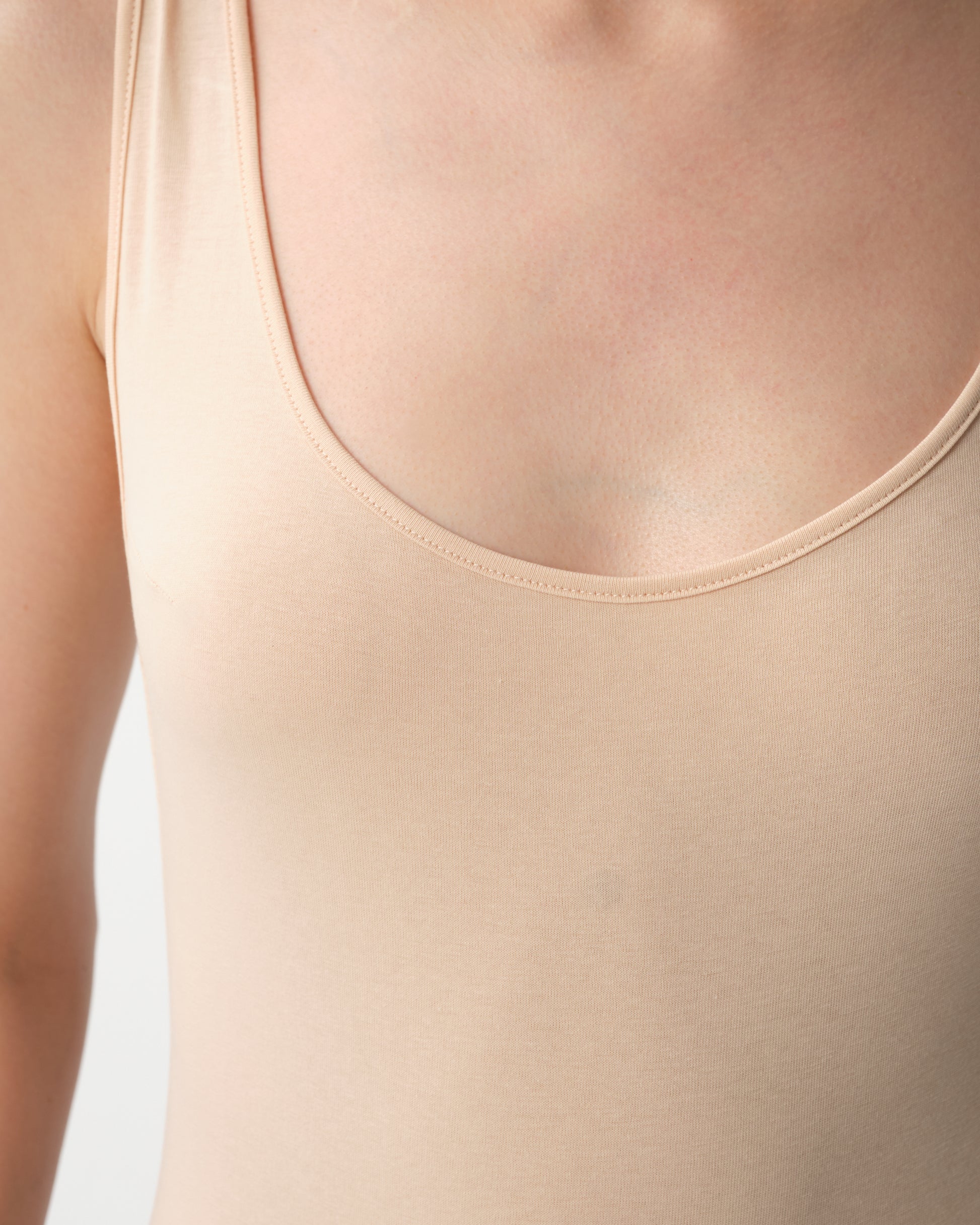 Stretch-Cupro Bodysuit