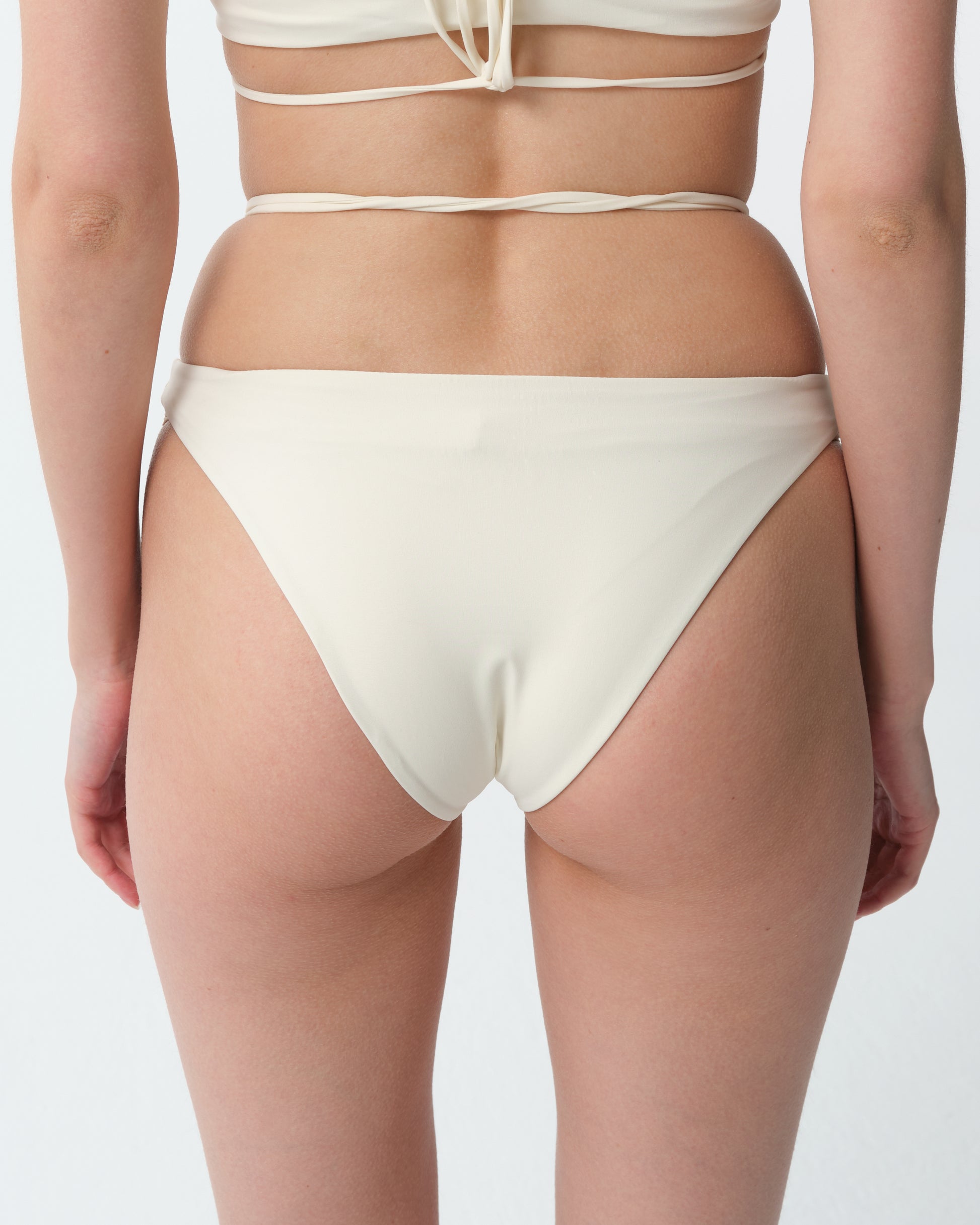 Pearl-Detail Bikini Bottoms