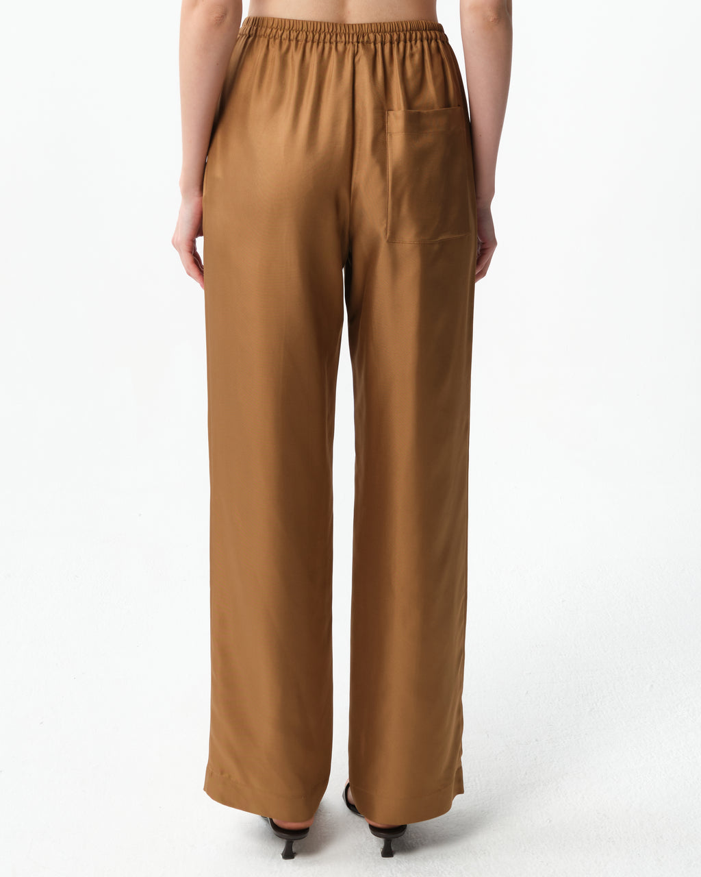 Alera Silk Twill Trousers