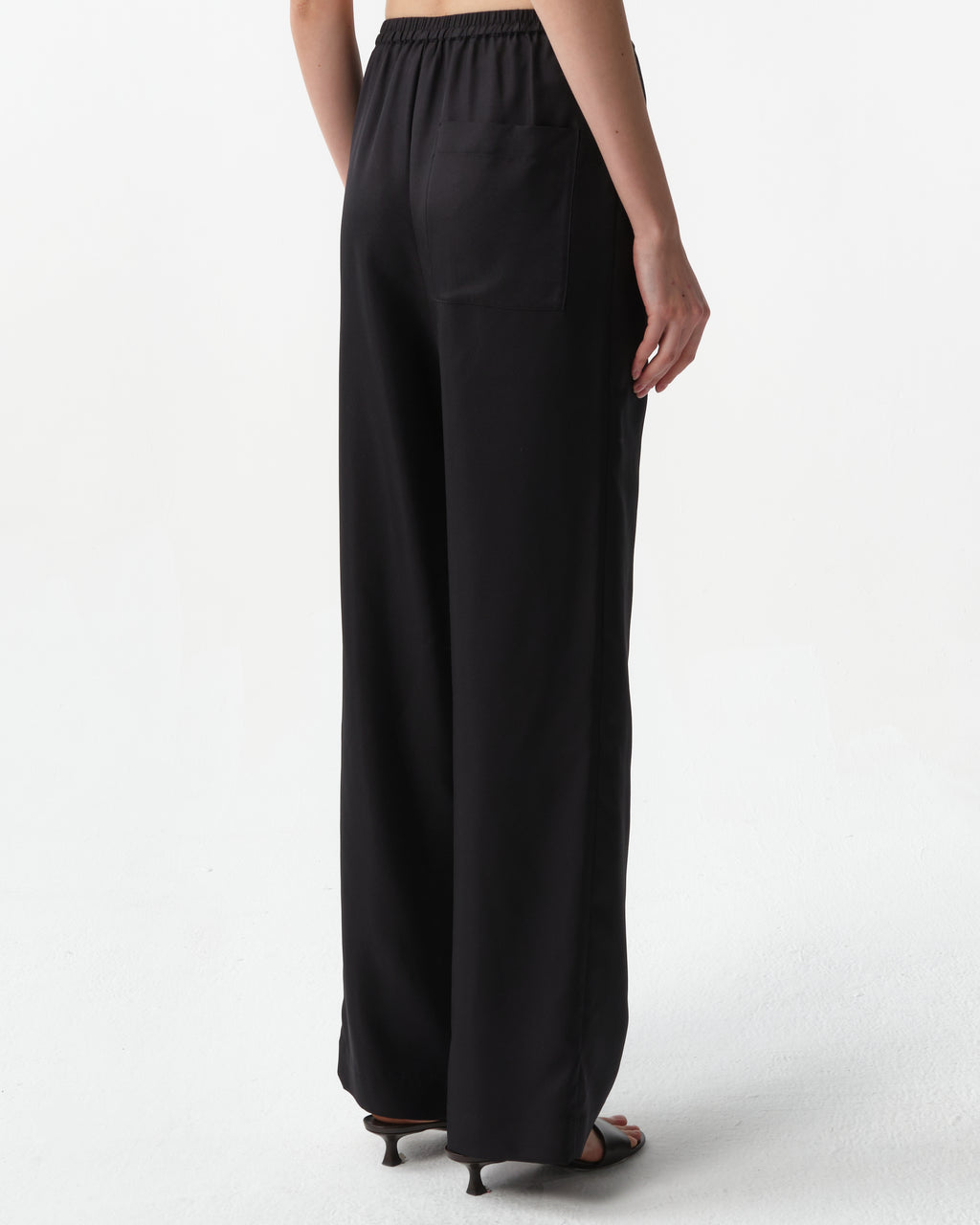 Alera Silk Twill Trousers